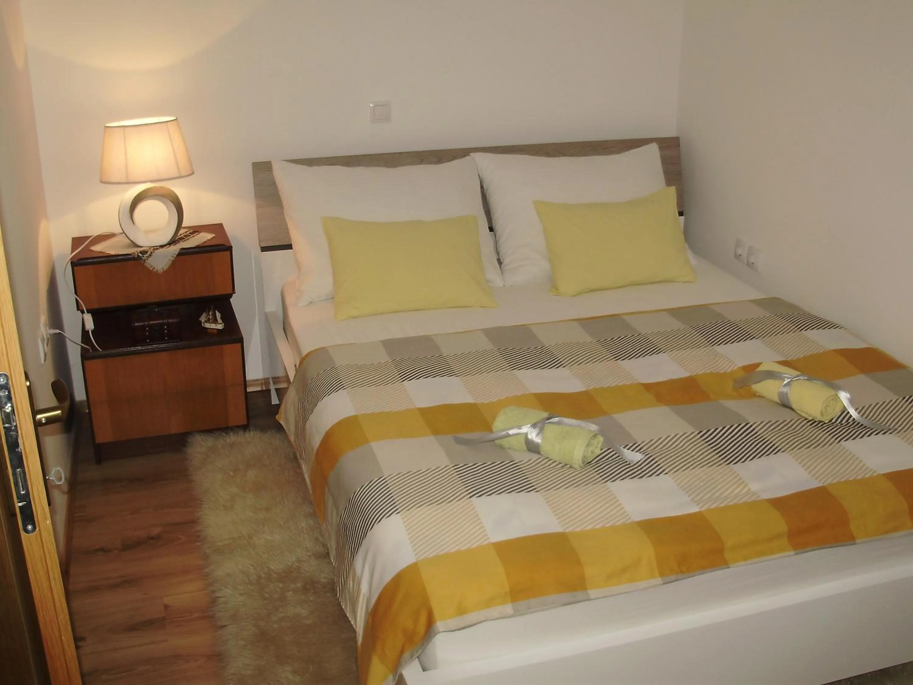 Bedroom, Bed in Apartment Maximilian-free parking!!!