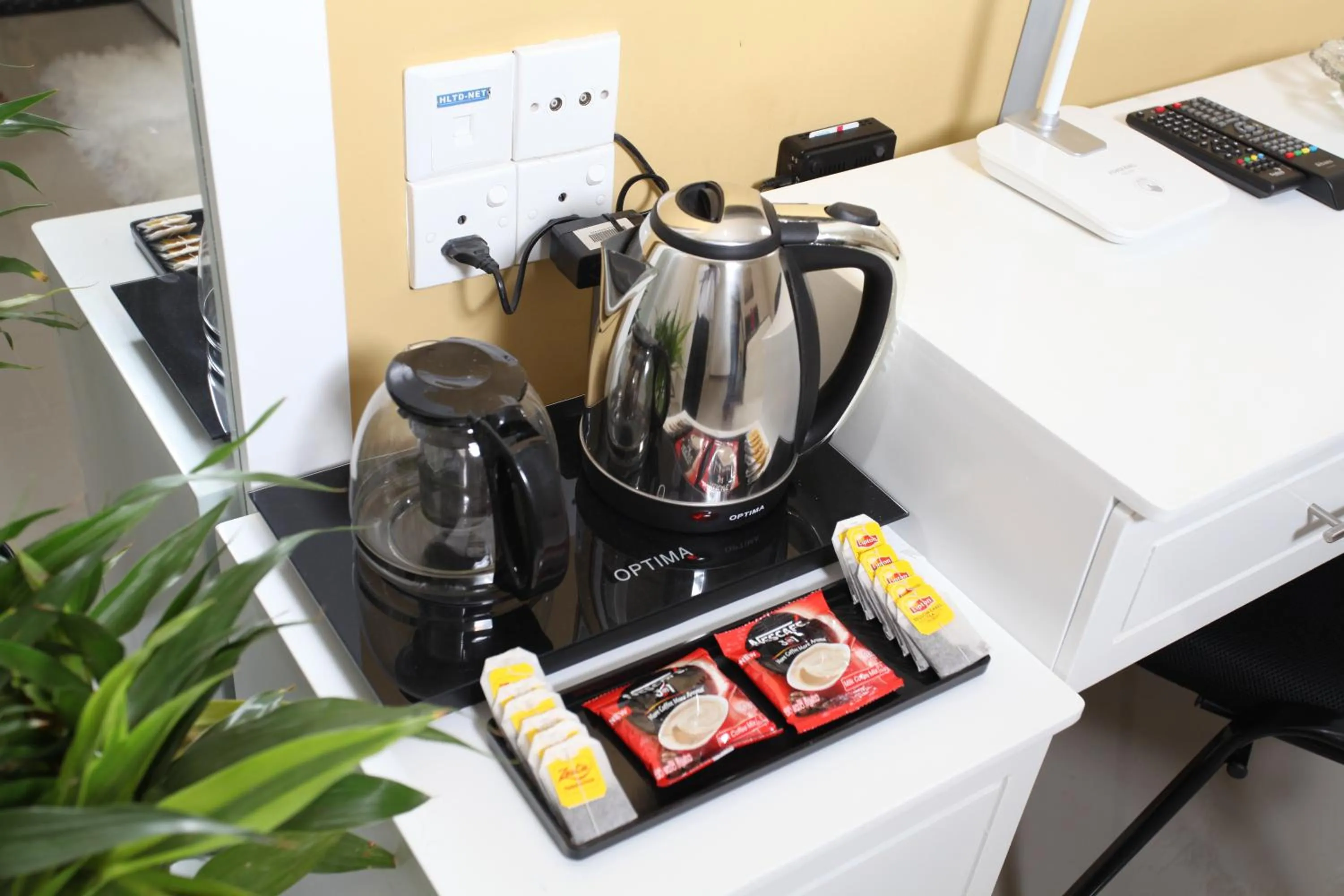 Coffee/tea facilities in Ayaana Boutique Hotel