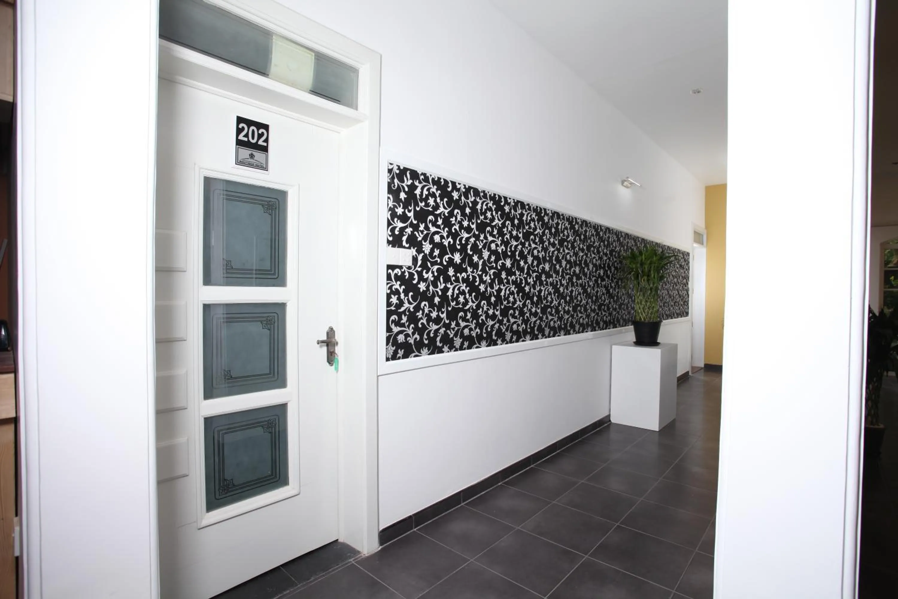 Decorative detail in Ayaana Boutique Hotel