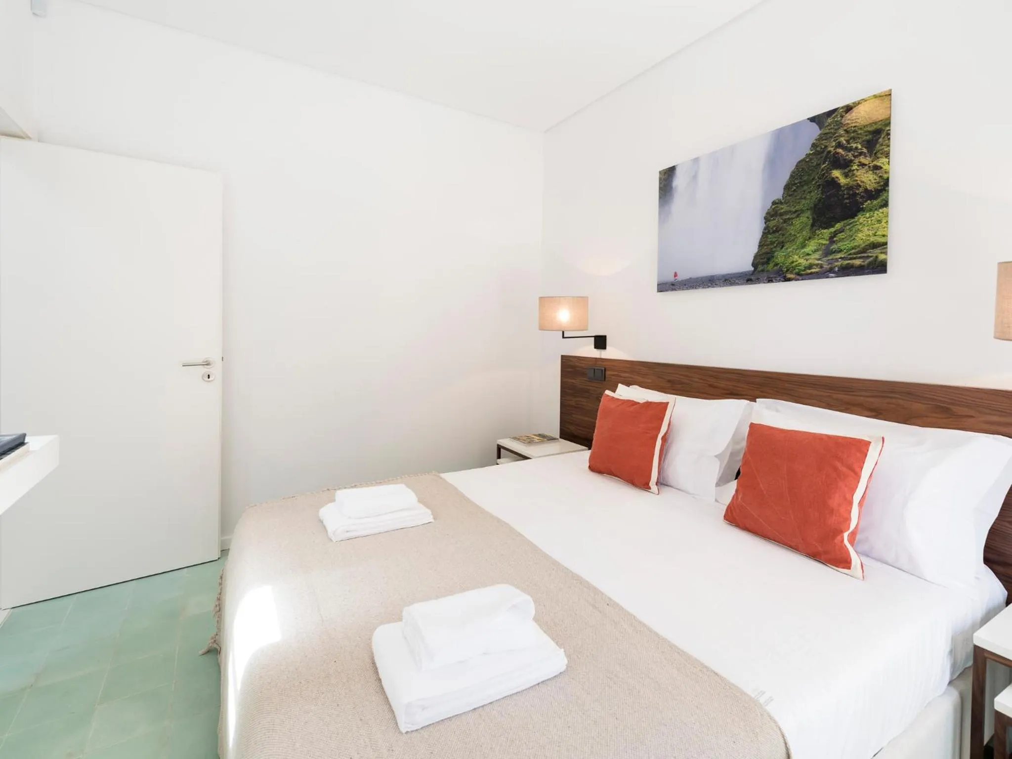 Bedroom, Bed in Arco Apartments