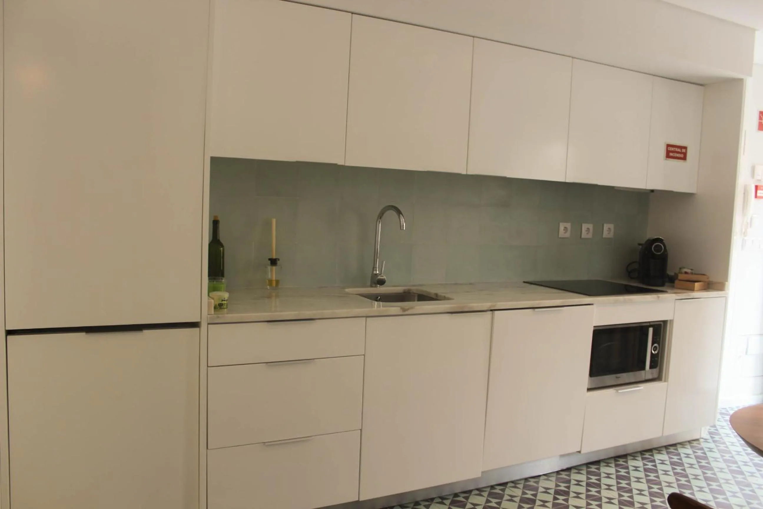 Kitchen or kitchenette in Arco Apartments
