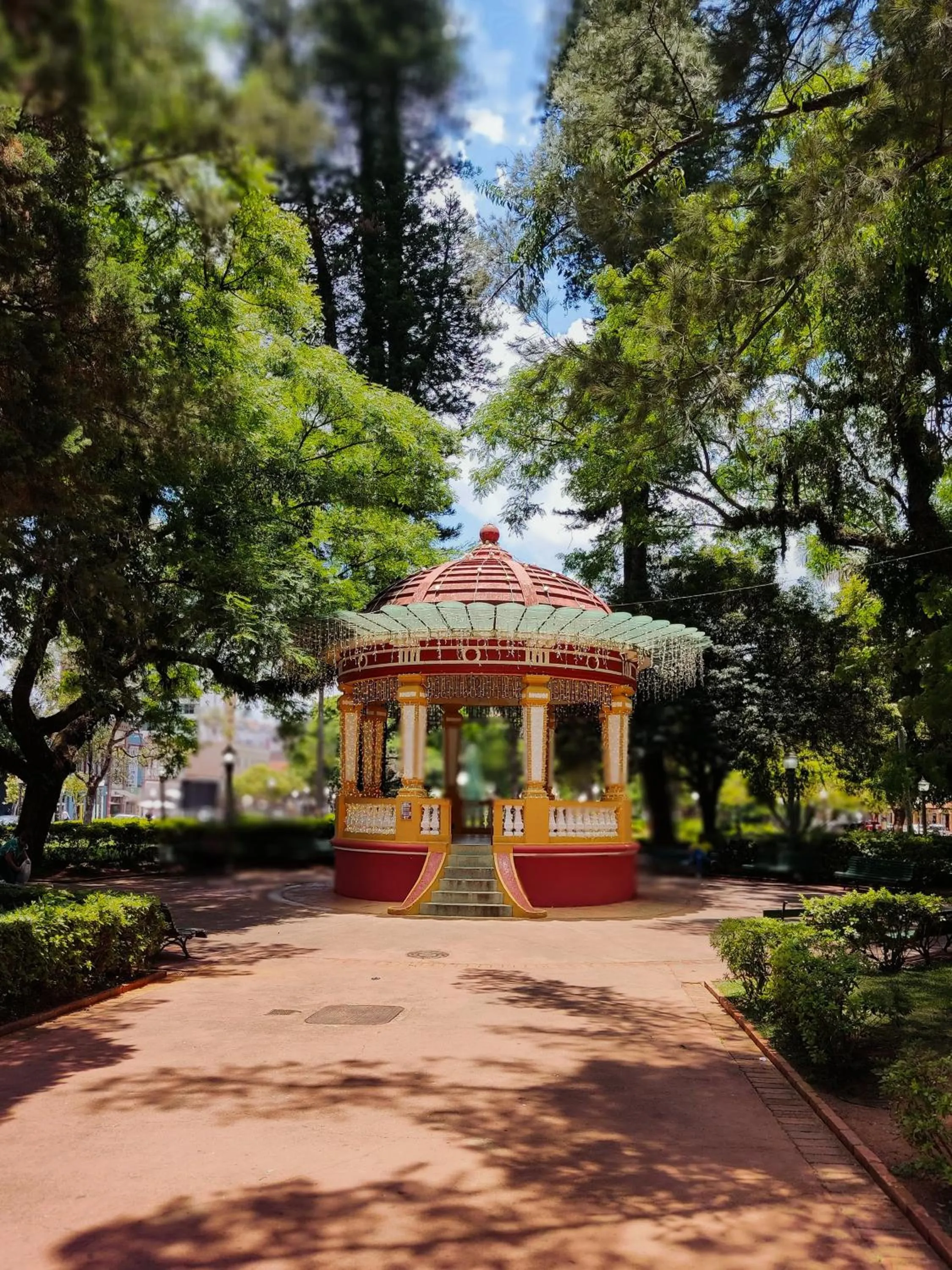 View (from property/room) in MOVA Hotel D'oeste - Localizado em frente a Praça Principal da Cidade, na área Central - Pé na Praça