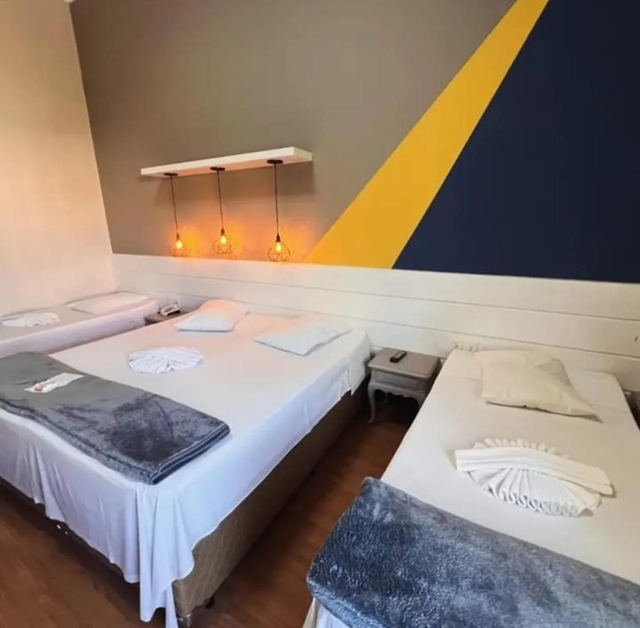 Bedroom, Bed in MOVA Hotel D'oeste - Localizado em frente a Praça Principal da Cidade, na área Central - Pé na Praça