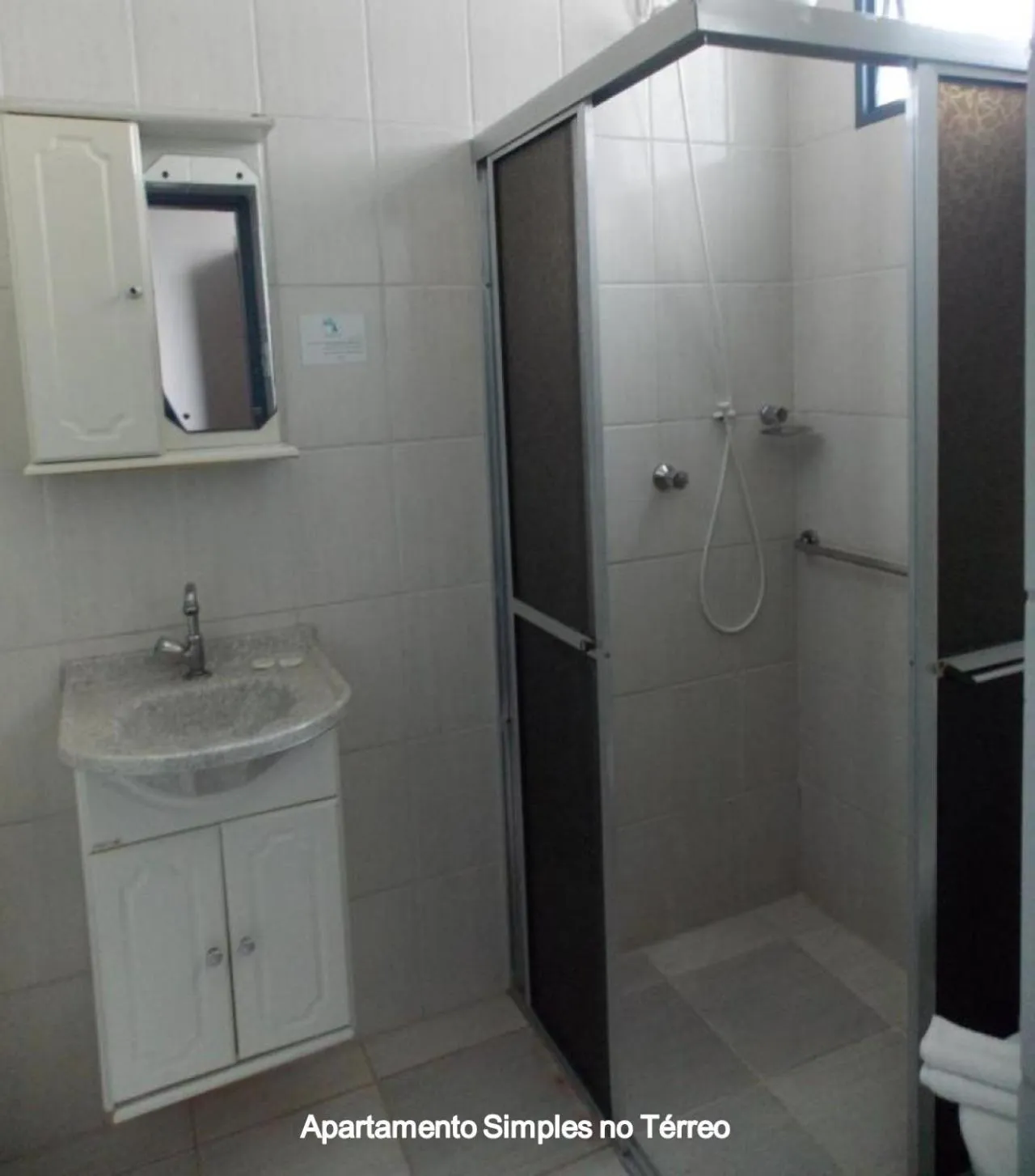 Bathroom in MOVA Hotel D'oeste - Localizado em frente a Praça Principal da Cidade, na área Central - Pé na Praça