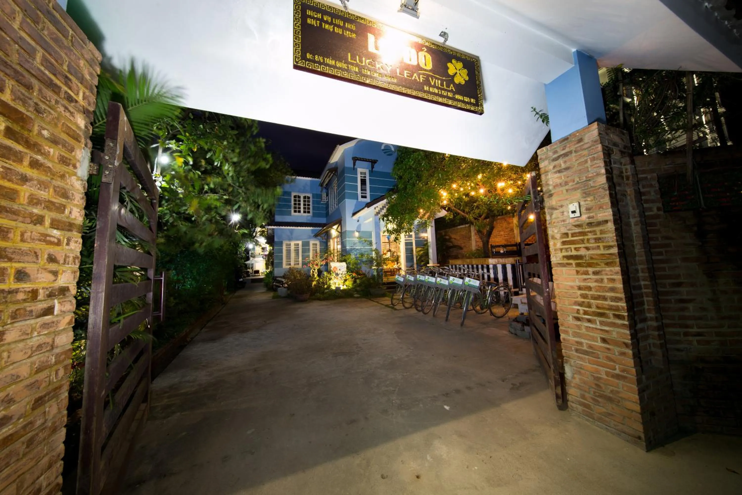 On site in Lucky Leaf Hoian Villa