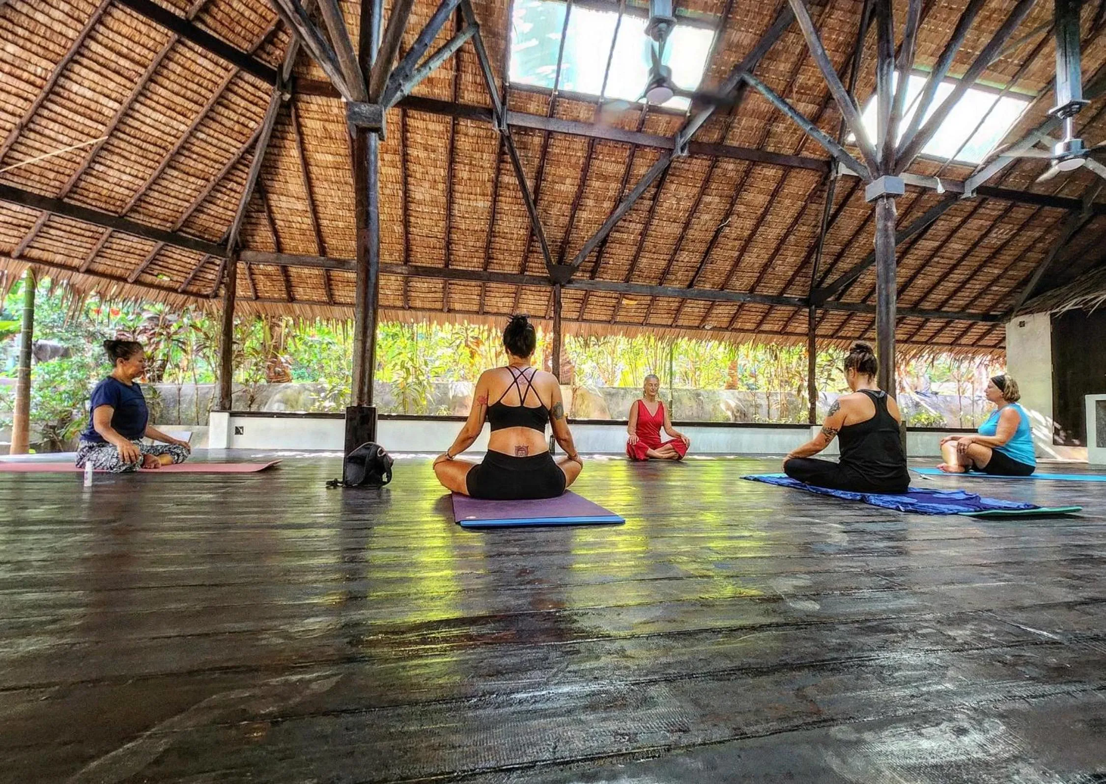 Fitness centre/facilities in Flower Power Farm Village