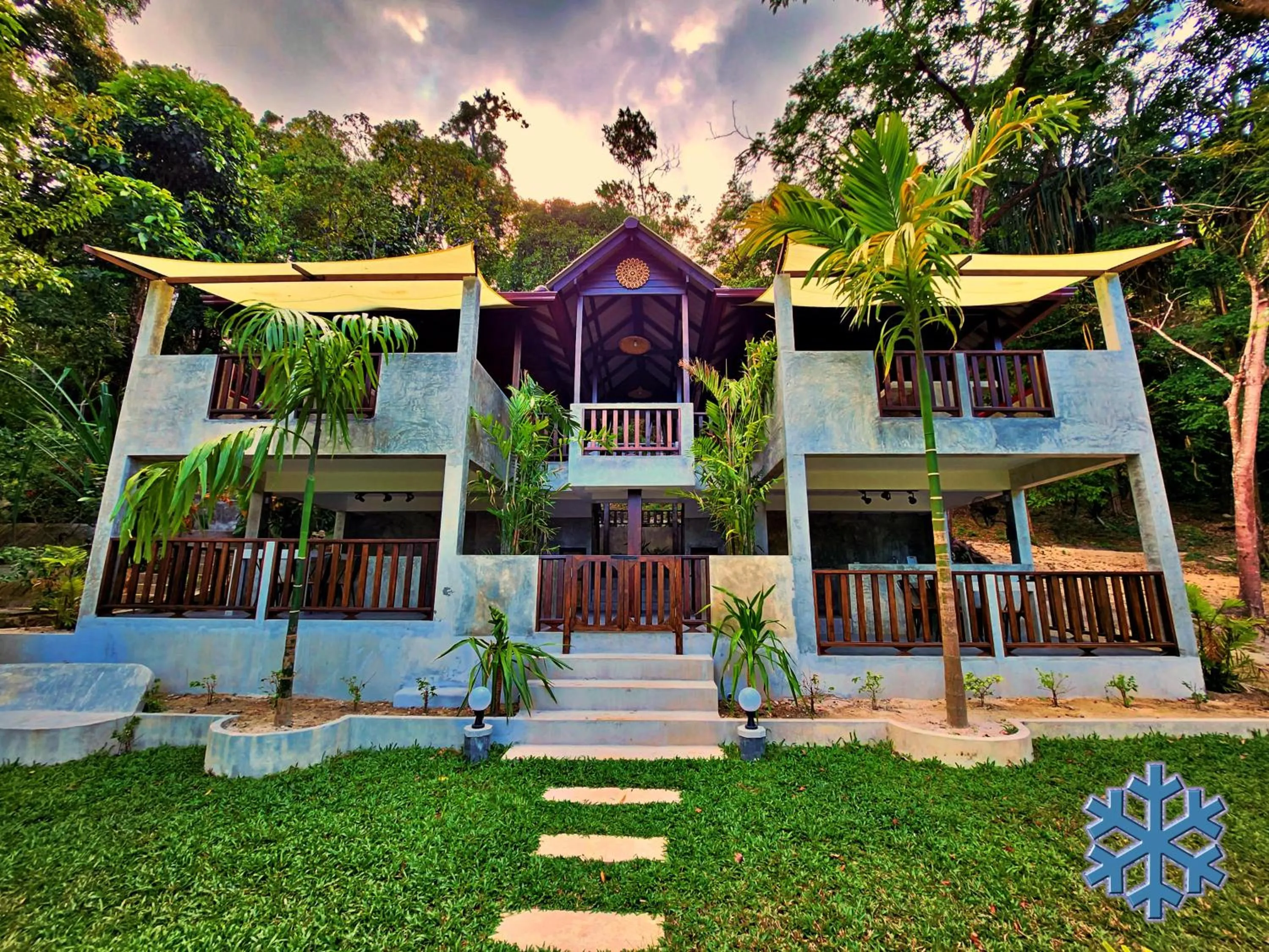 Property building in Flower Power Farm Village