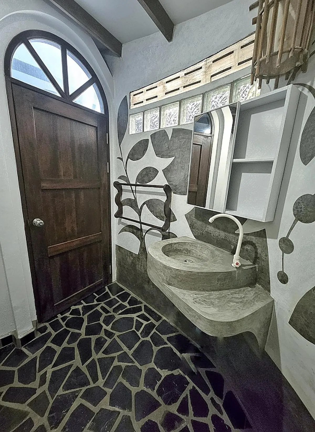 Toilet in Flower Power Farm Village