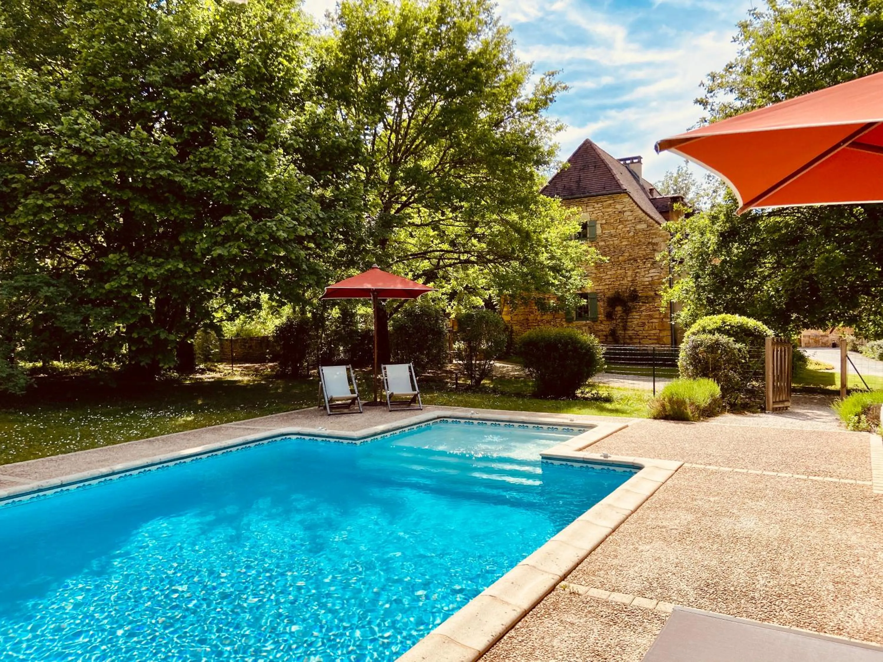 Swimming pool in La Closerie de Sarlat Maison d hôtes de charme