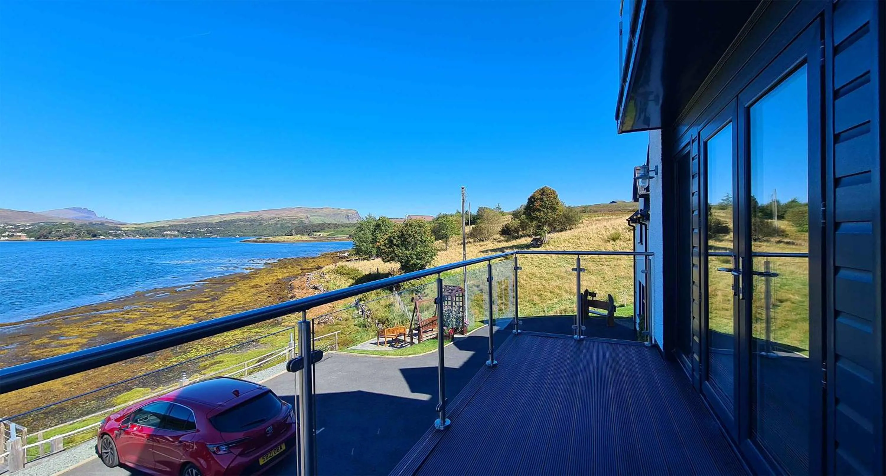 Balcony/Terrace in Heatherfield House B&B