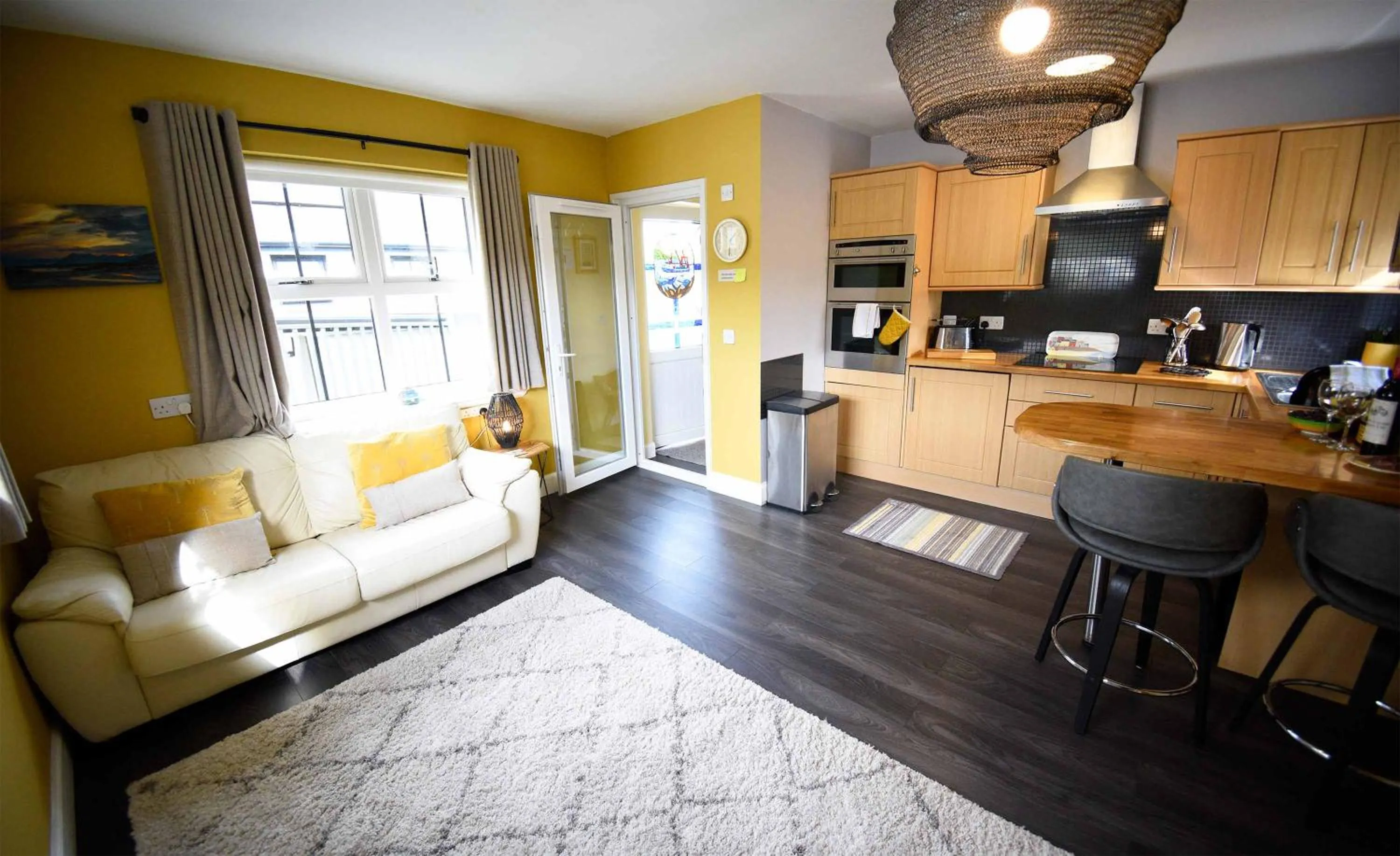 Living room in Heatherfield House B&B