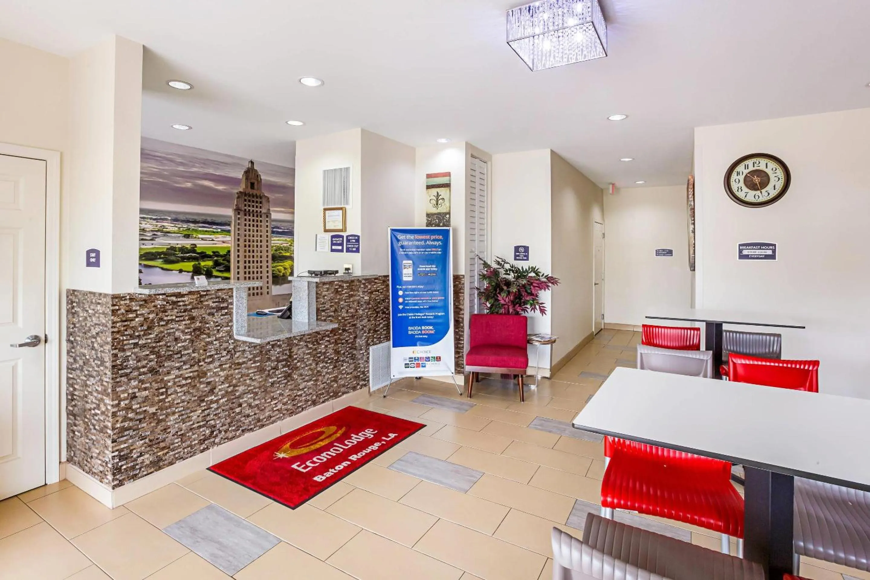 Lobby or reception in Econo Lodge Baton Rouge University Area
