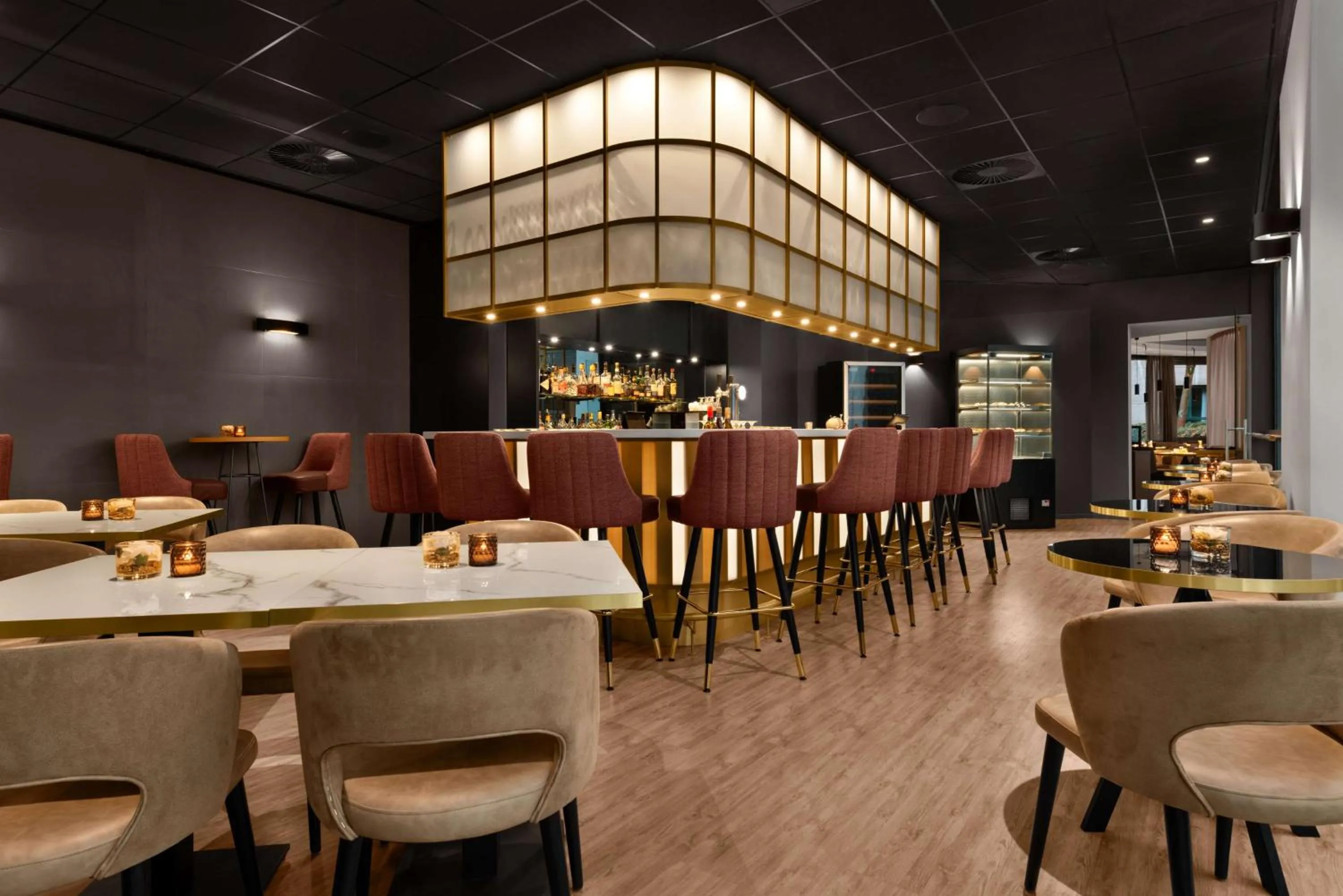 Lounge or bar in NH Brussels EU Berlaymont