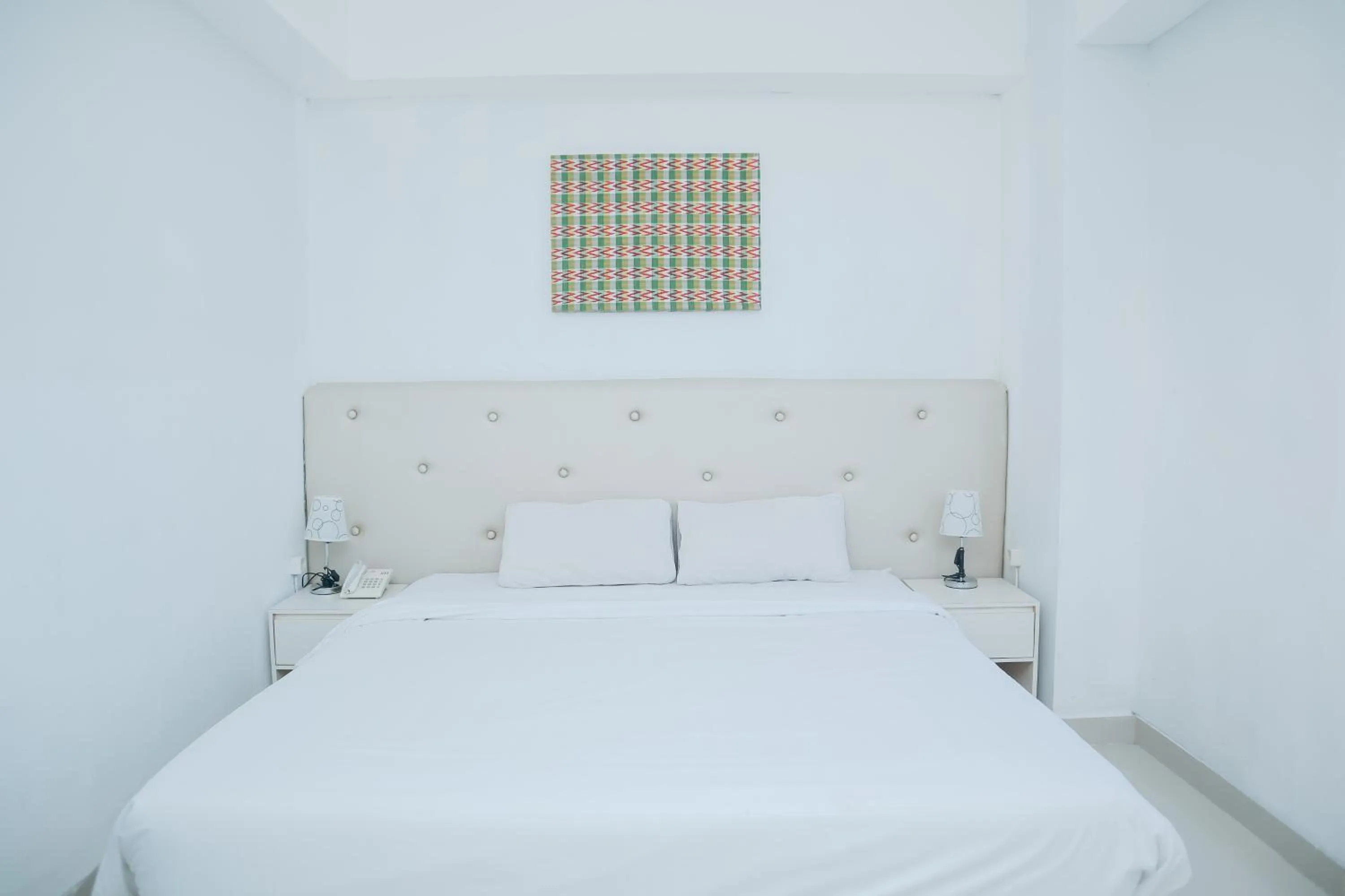 Bed in Liberta Hotel Grand Sayang Makassar