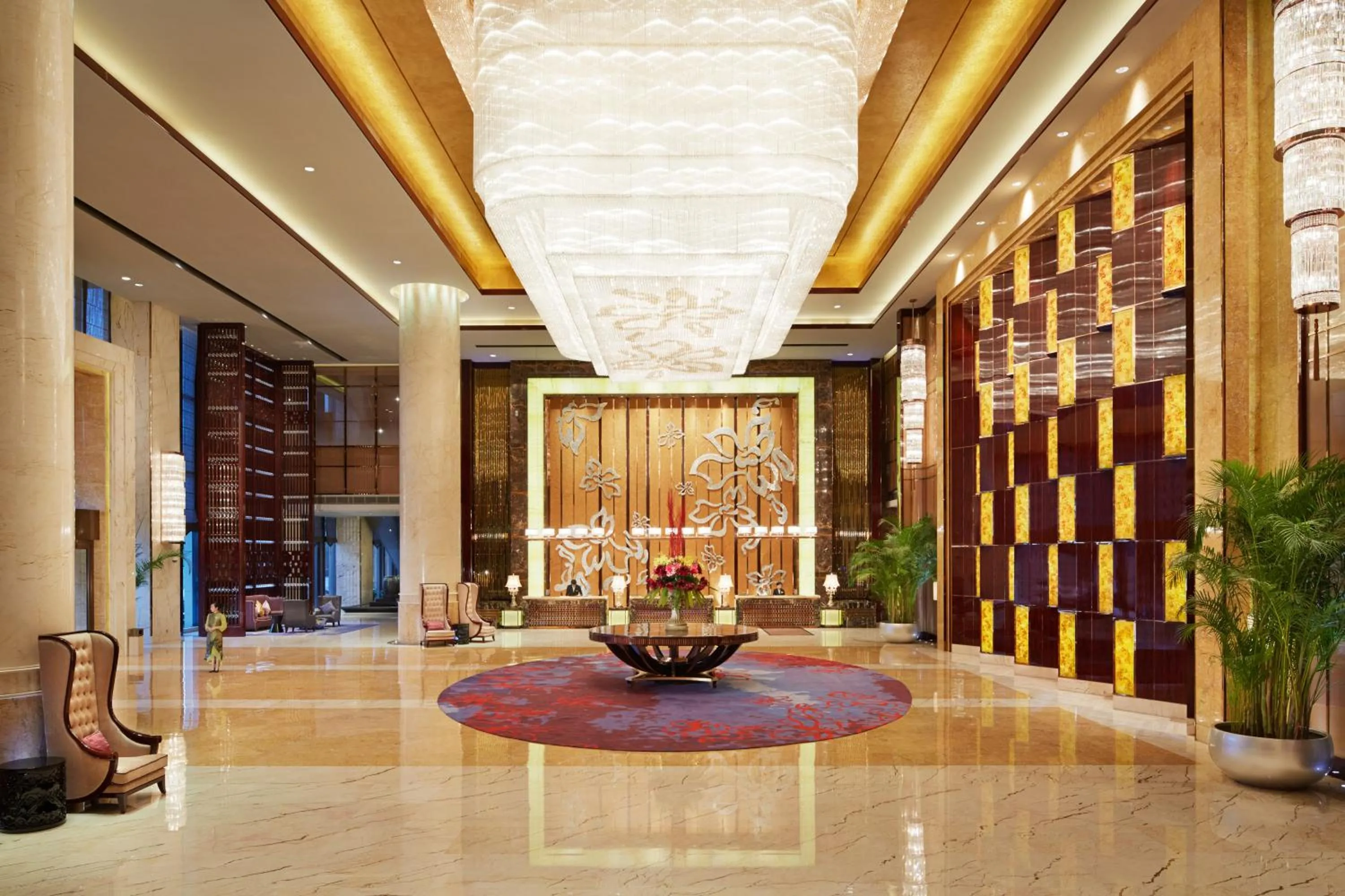 Lobby or reception in Wanda Realm Zhangzhou
