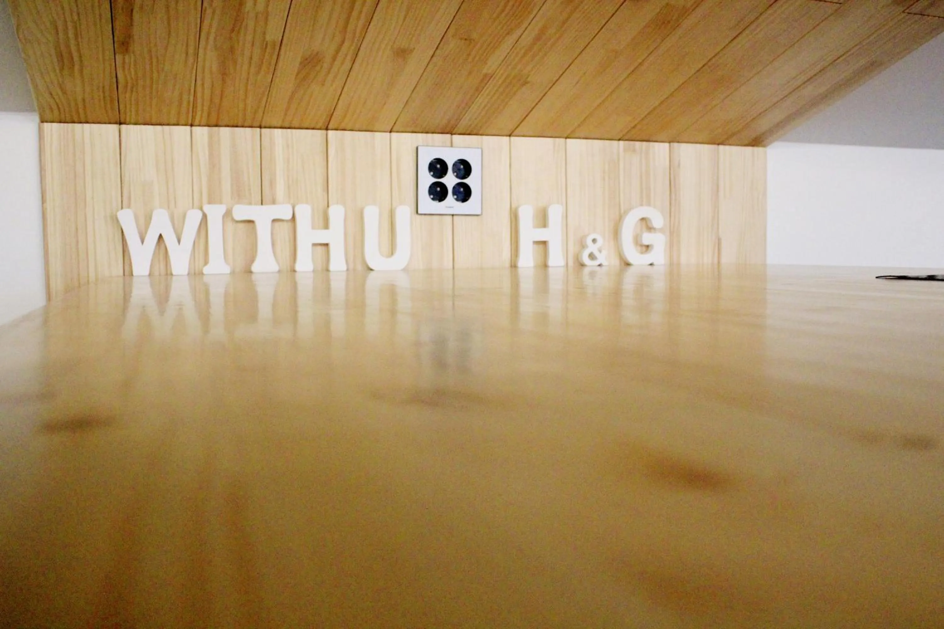 Communal kitchen in With U Hotel & Guesthouse