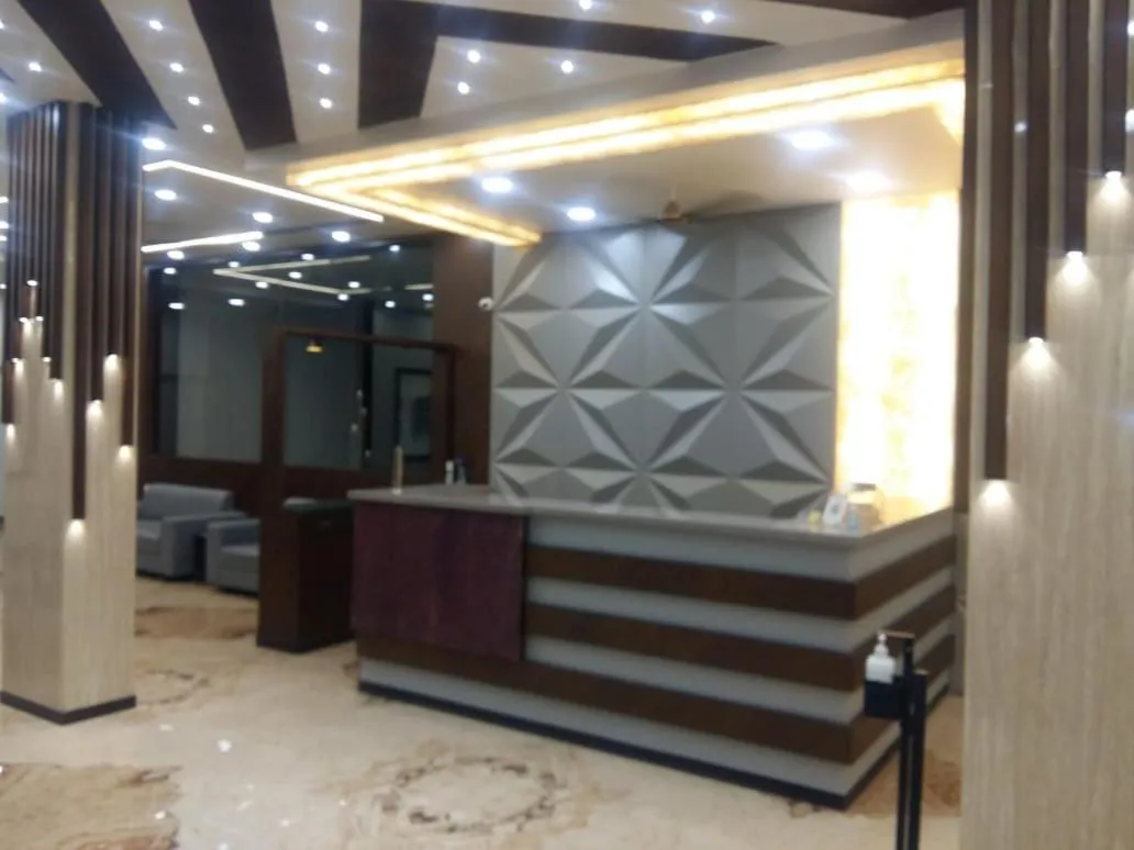 Lobby or reception in Hotel Saket Heritage