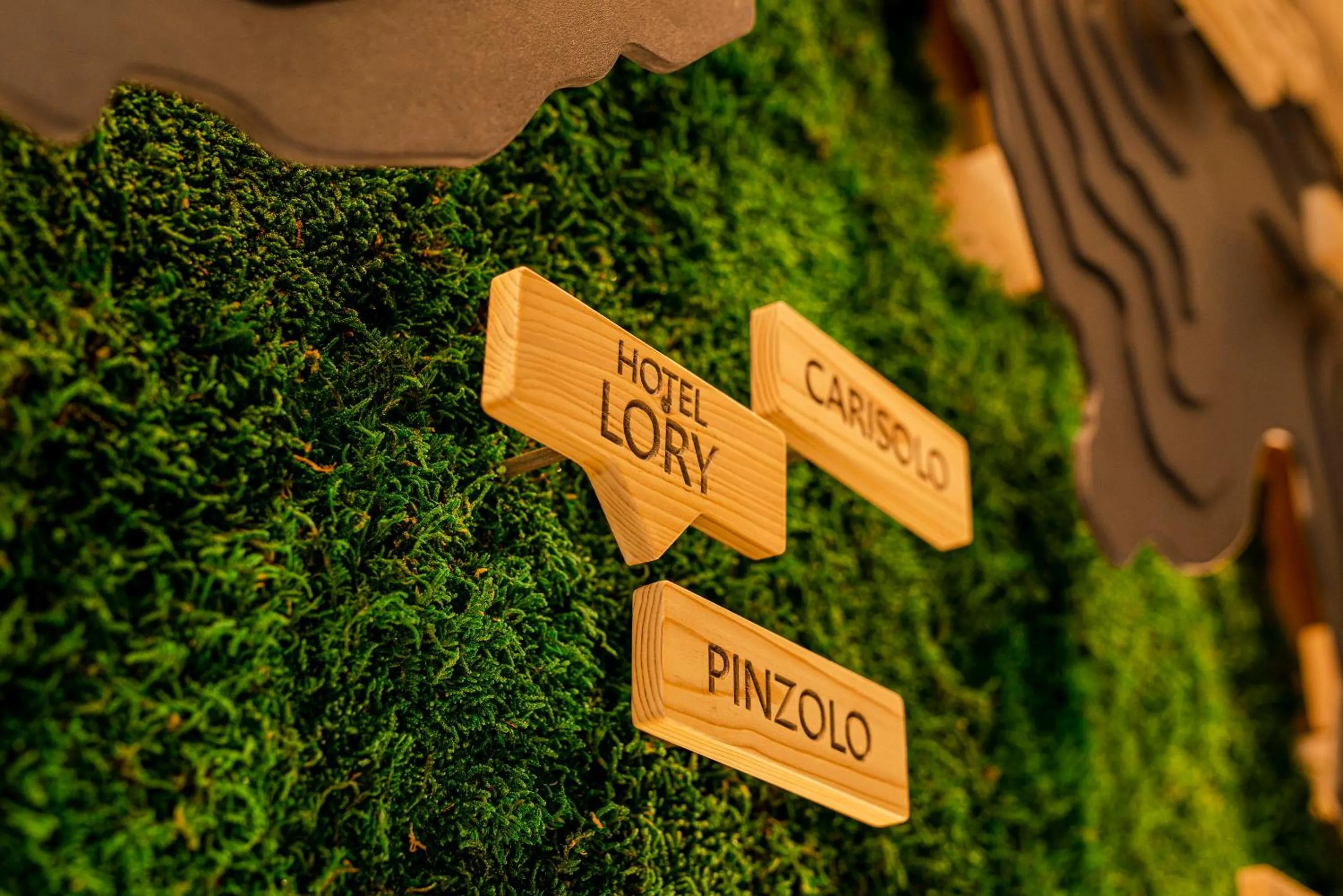 Decorative detail in Hotel Lory