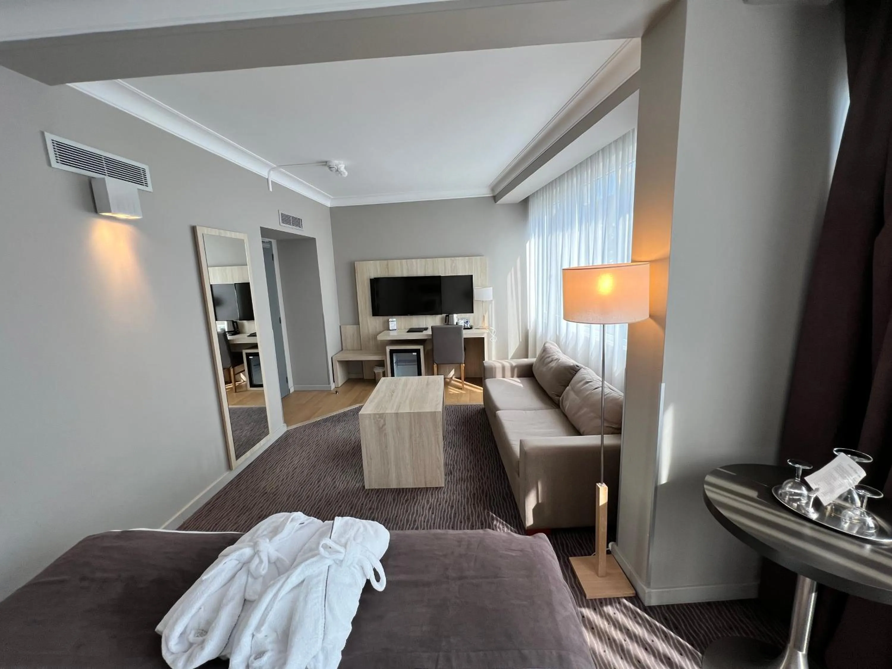 TV and multimedia, Bed in Best Western Hotel Royal Centre