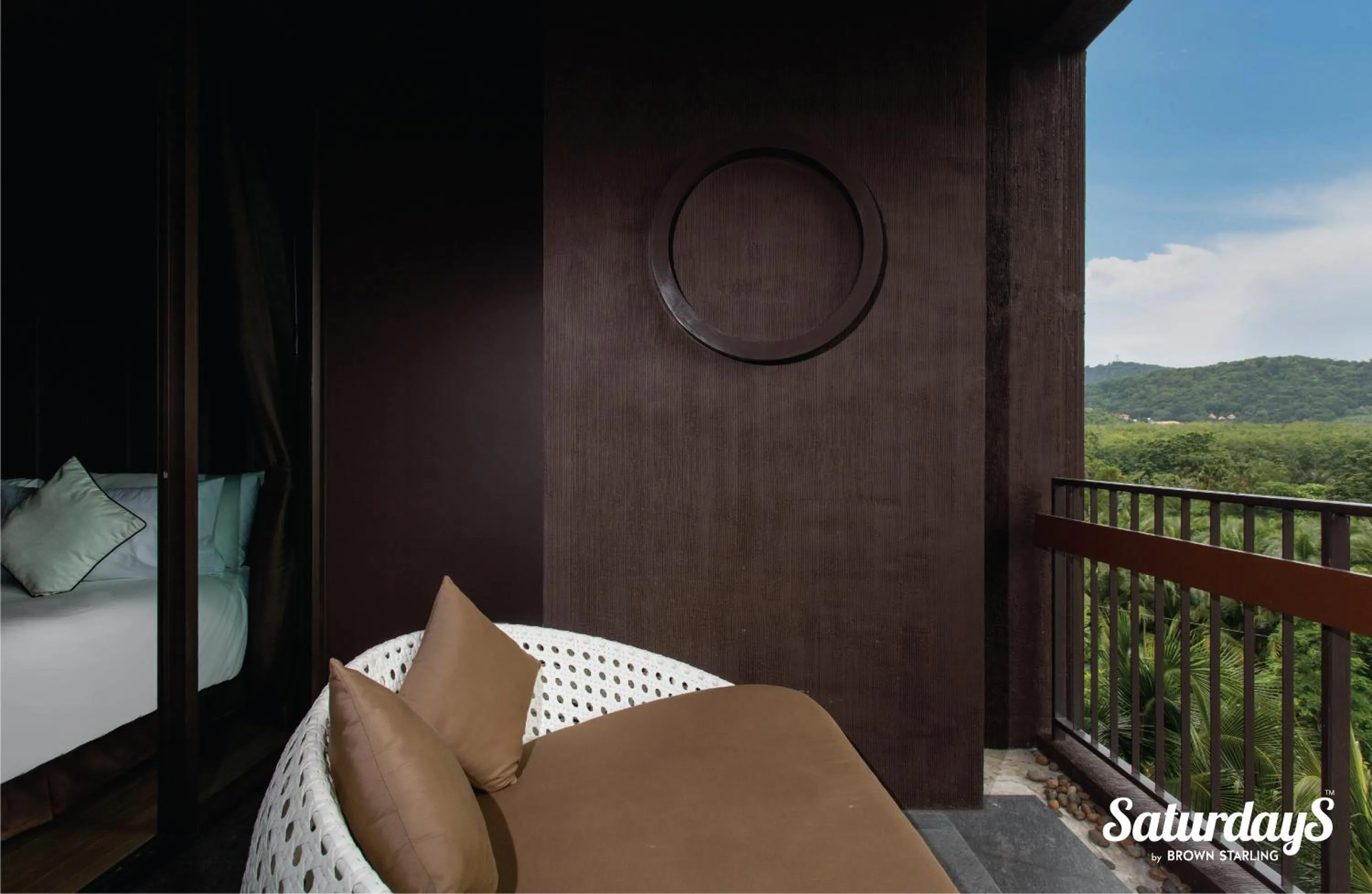 Balcony/Terrace in Saturdays Residence by Brown Starling