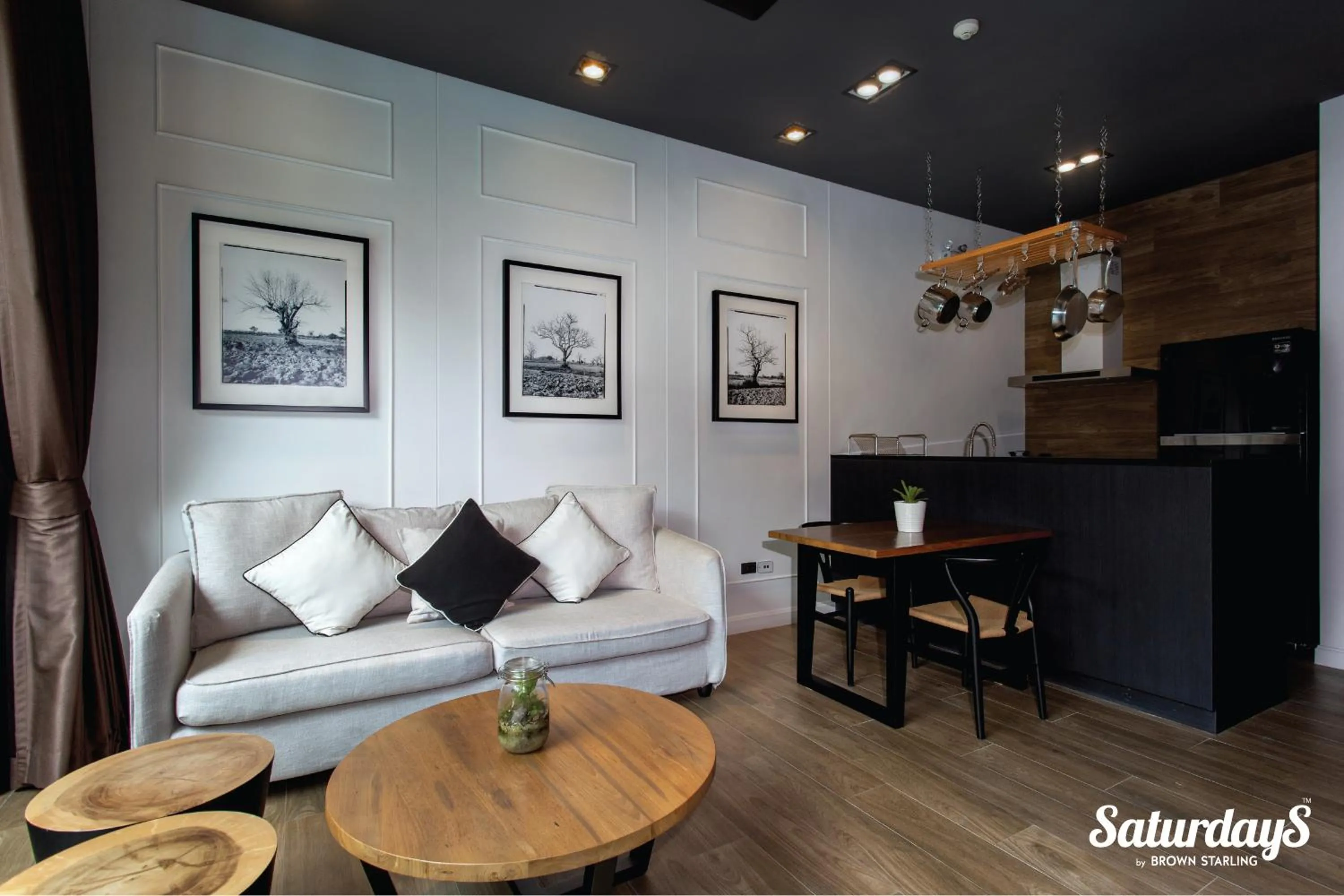 Living room in Saturdays Residence by Brown Starling