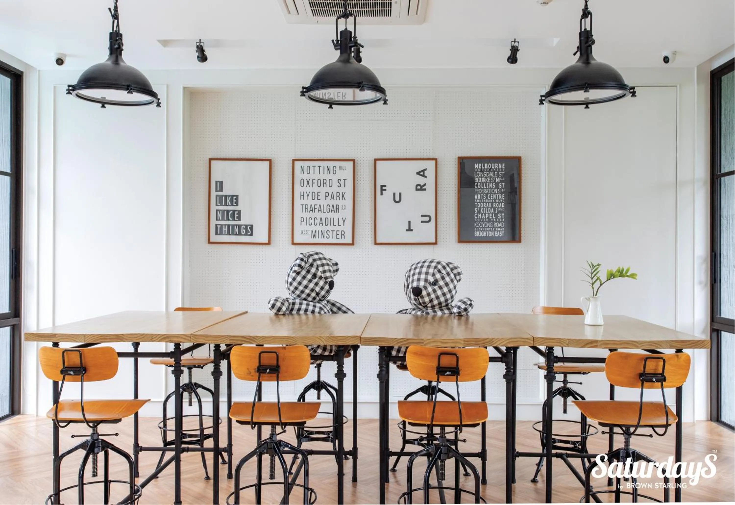 Library in Saturdays Residence by Brown Starling