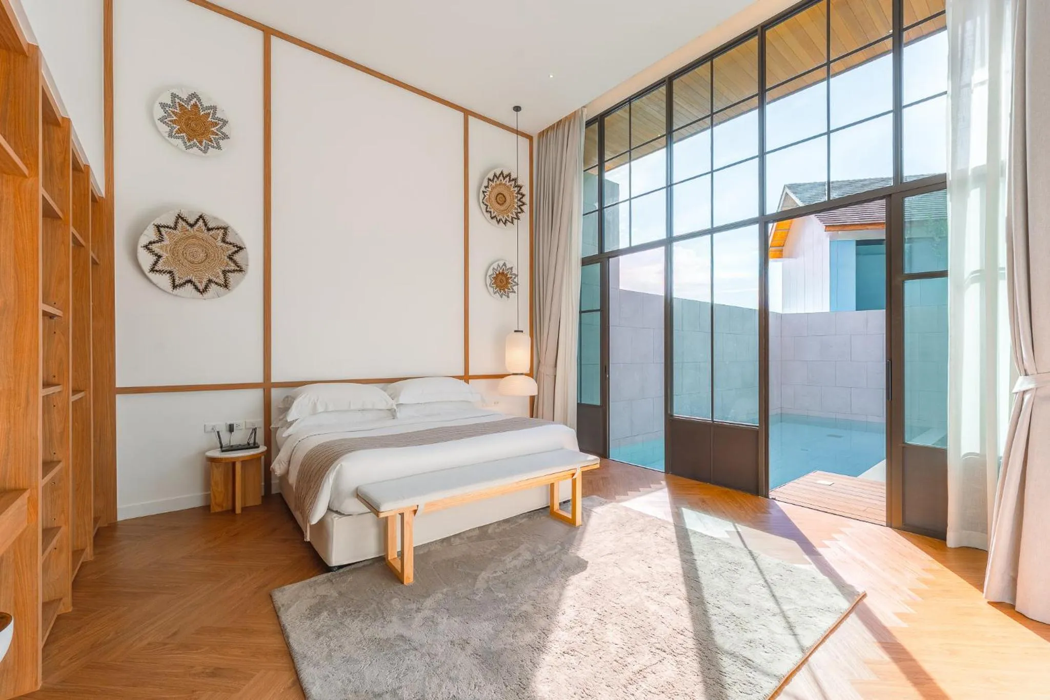 Bedroom, Bed in Saturdays Residence by Brown Starling