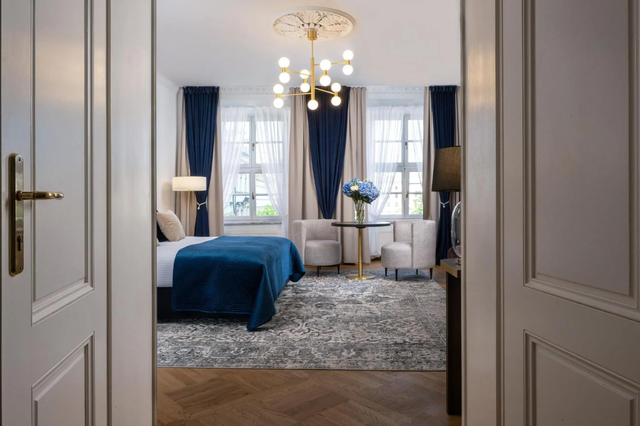 Bed in Hotel Palladian