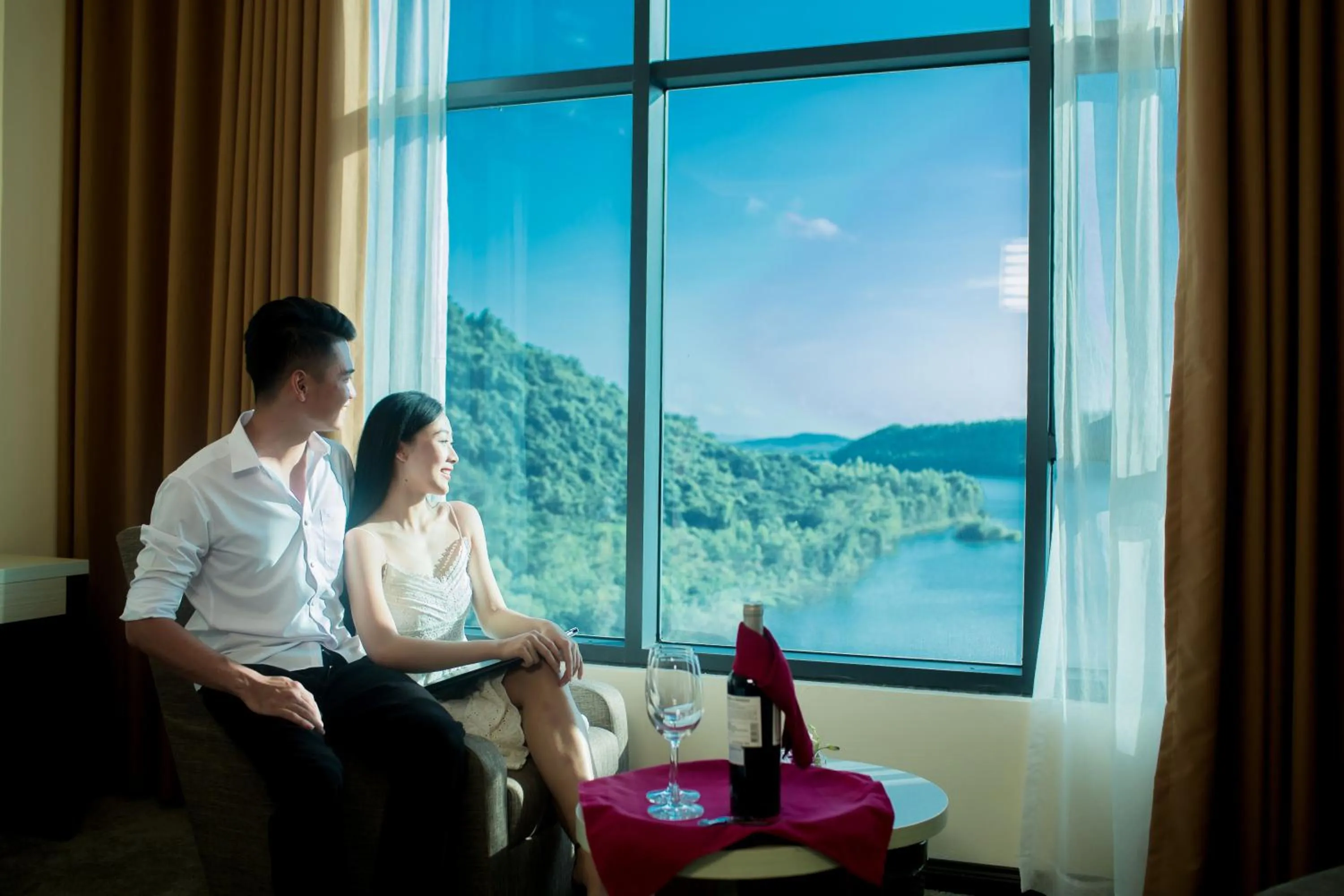 River view in Muong Thanh Luxury Dien Lam