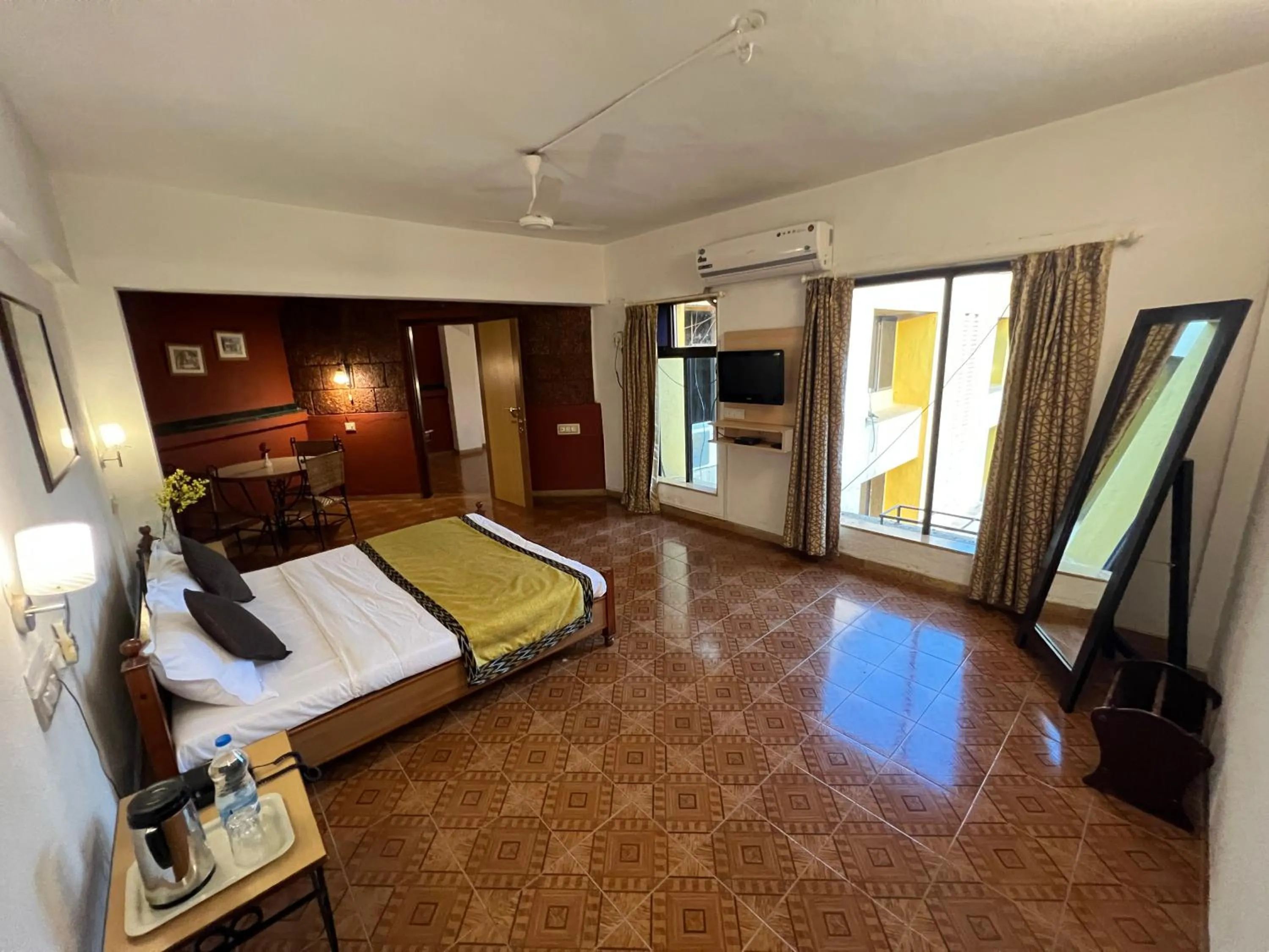 Photo of the whole room, Bed in Konkan Crown Resort & Club