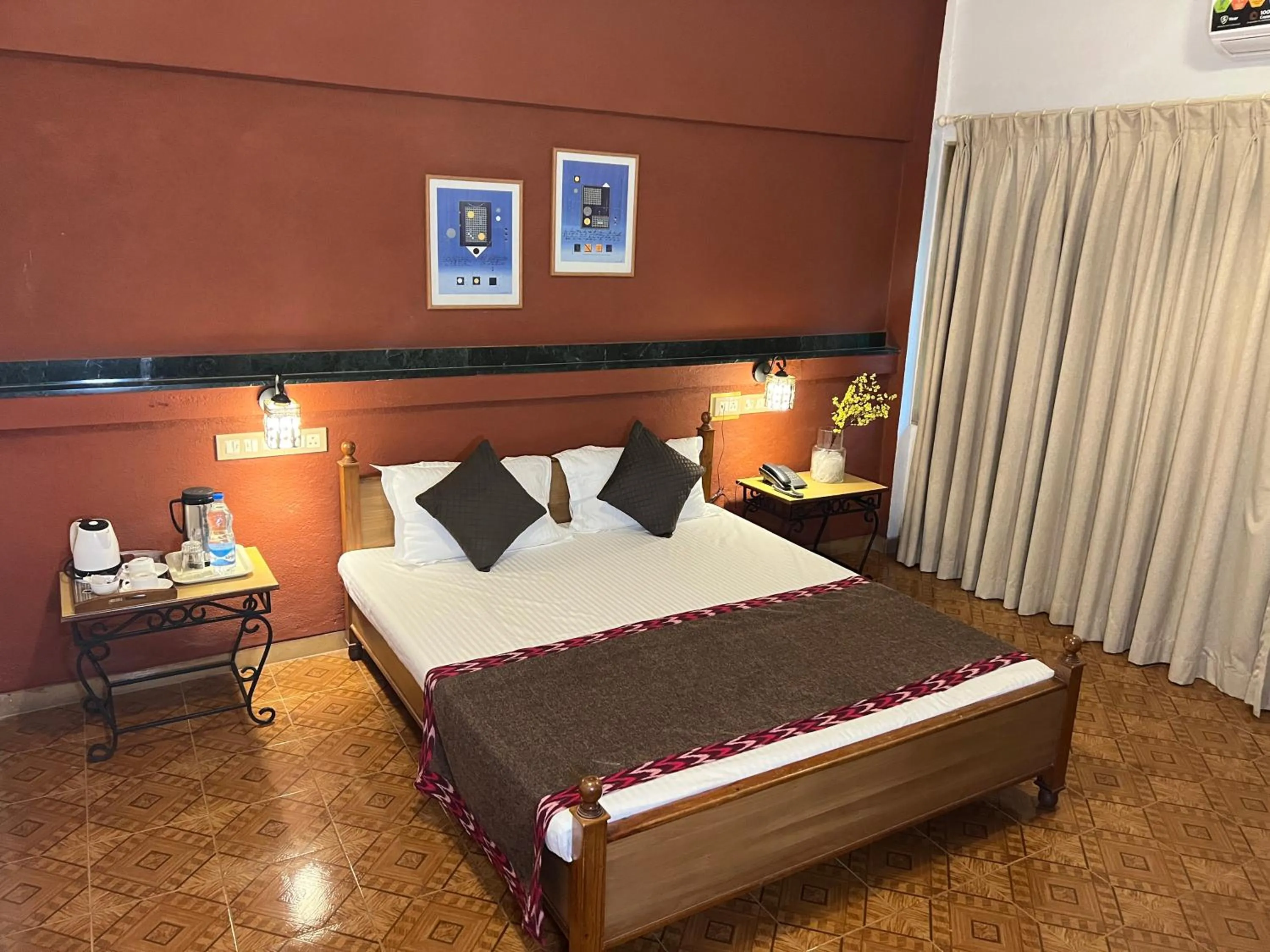 Bedroom, Bed in Konkan Crown Resort & Club