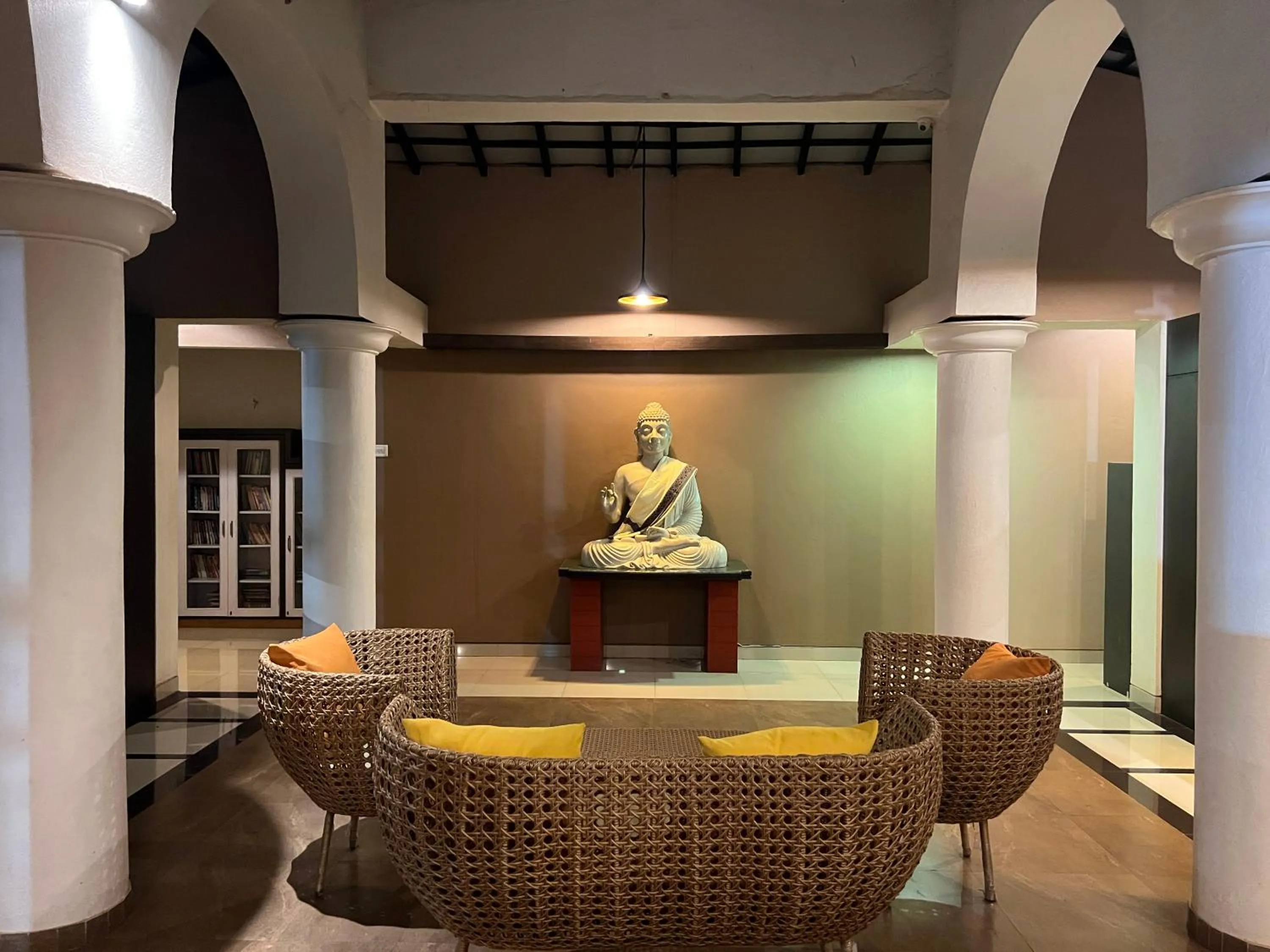 Seating area in Konkan Crown Resort & Club