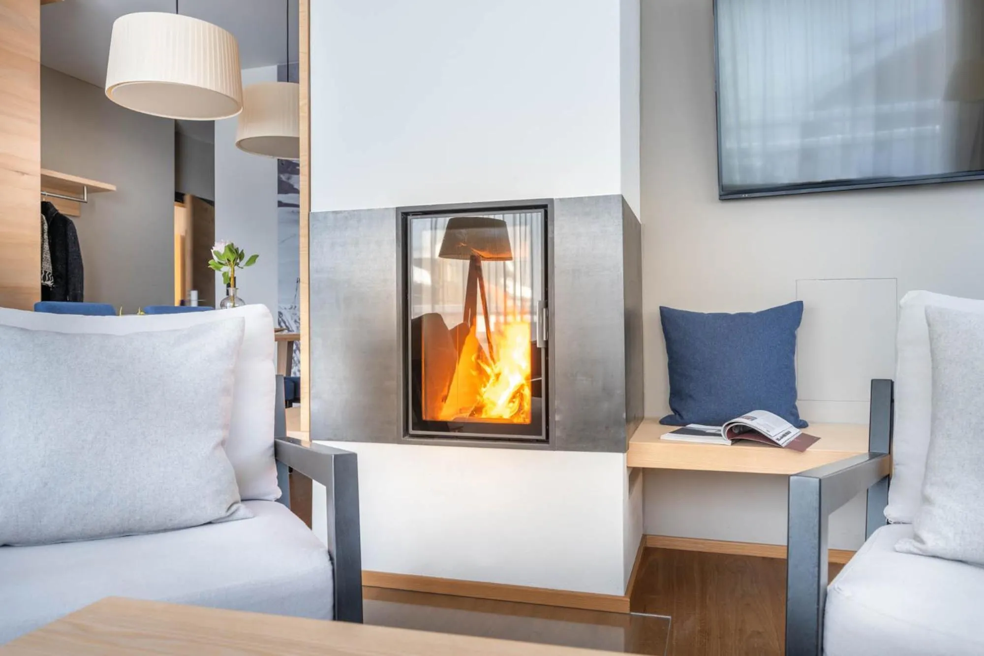 Living room in Sporthotel Chalet