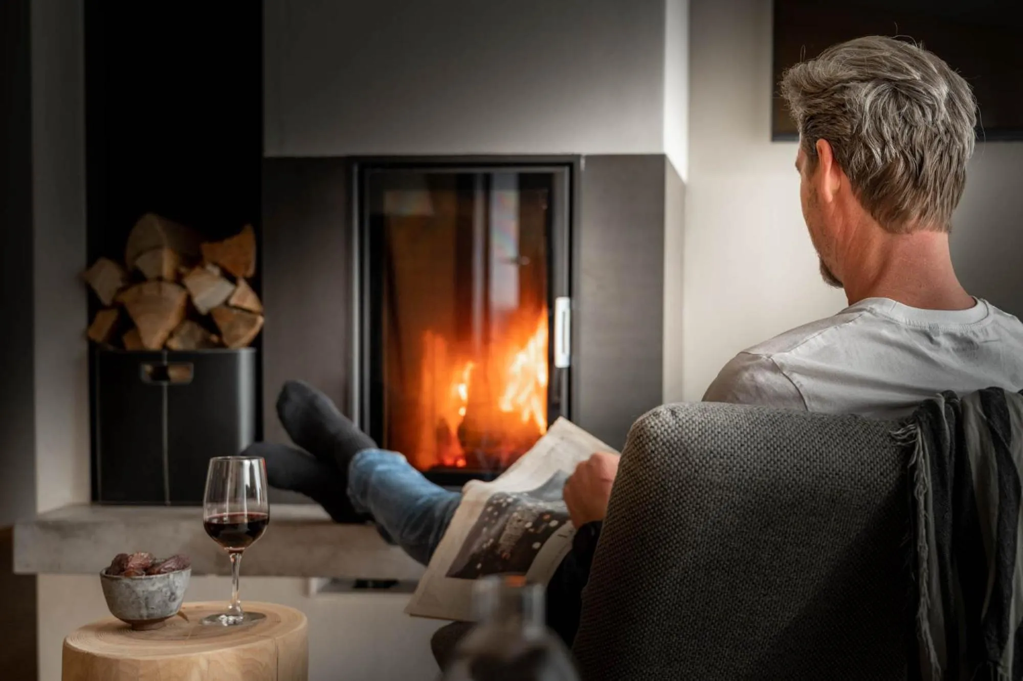 Seating area in Sporthotel Chalet
