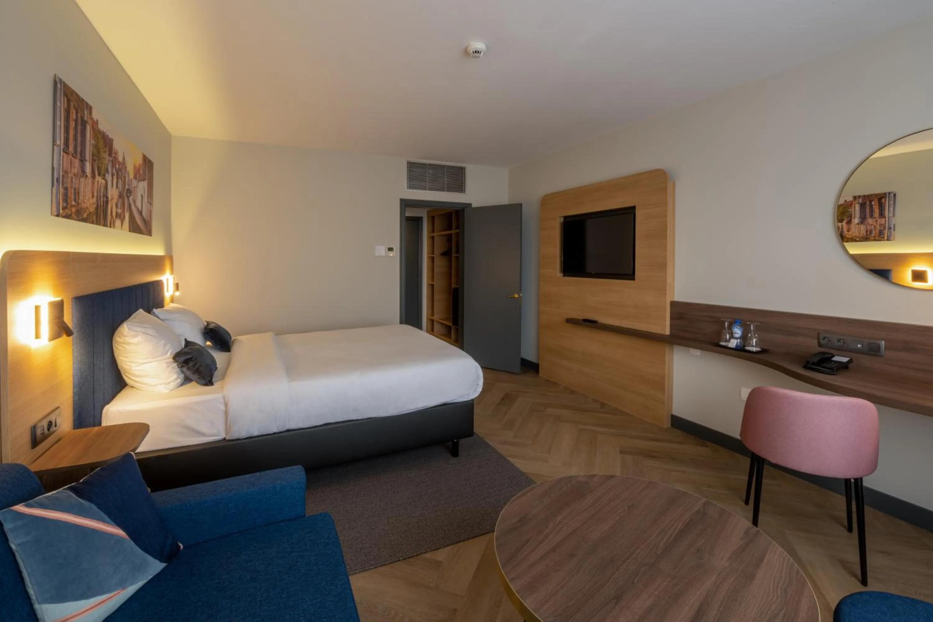 Bedroom, Bed in Gresham Belson Hotel Brussels