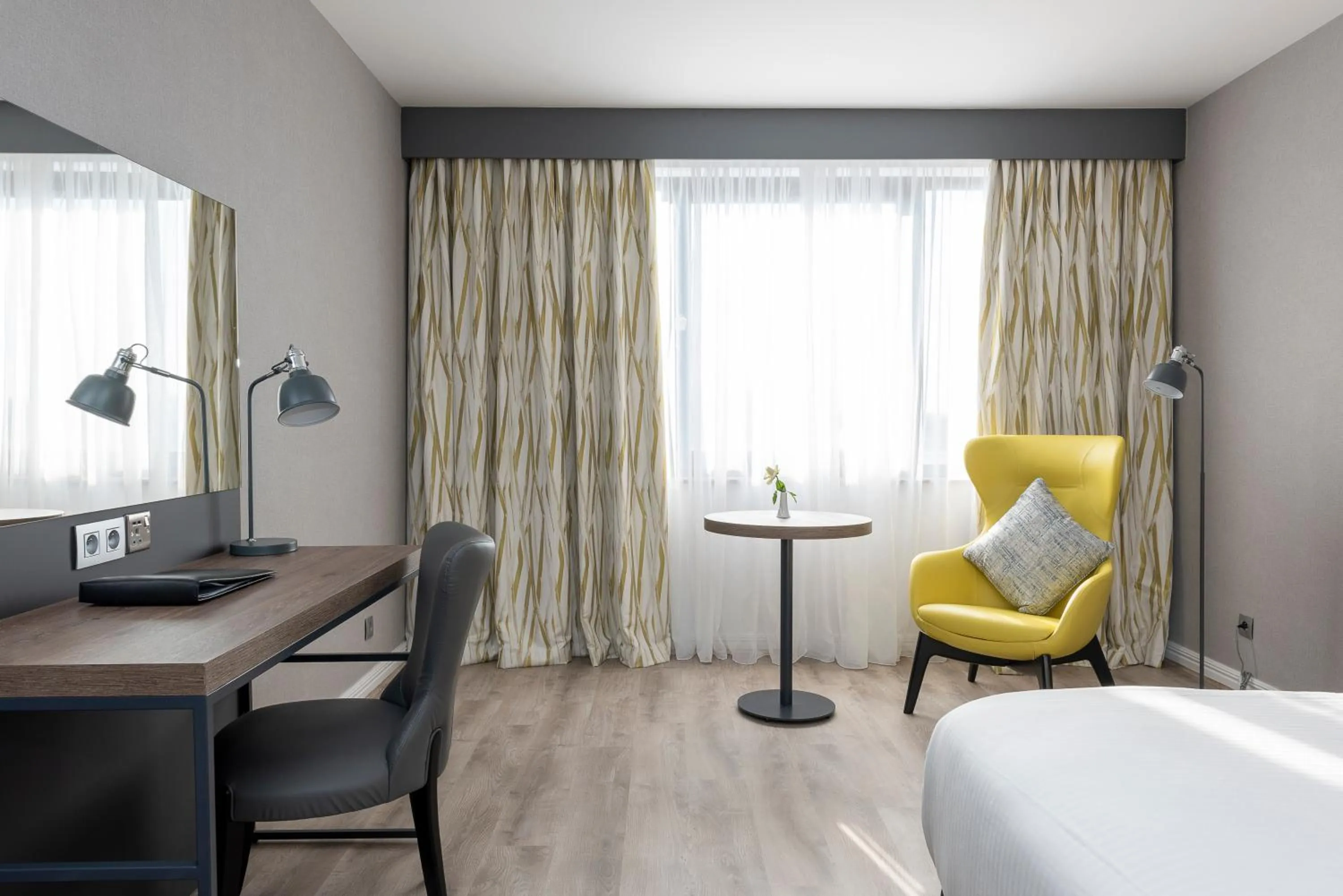 Bed in Gresham Belson Hotel Brussels