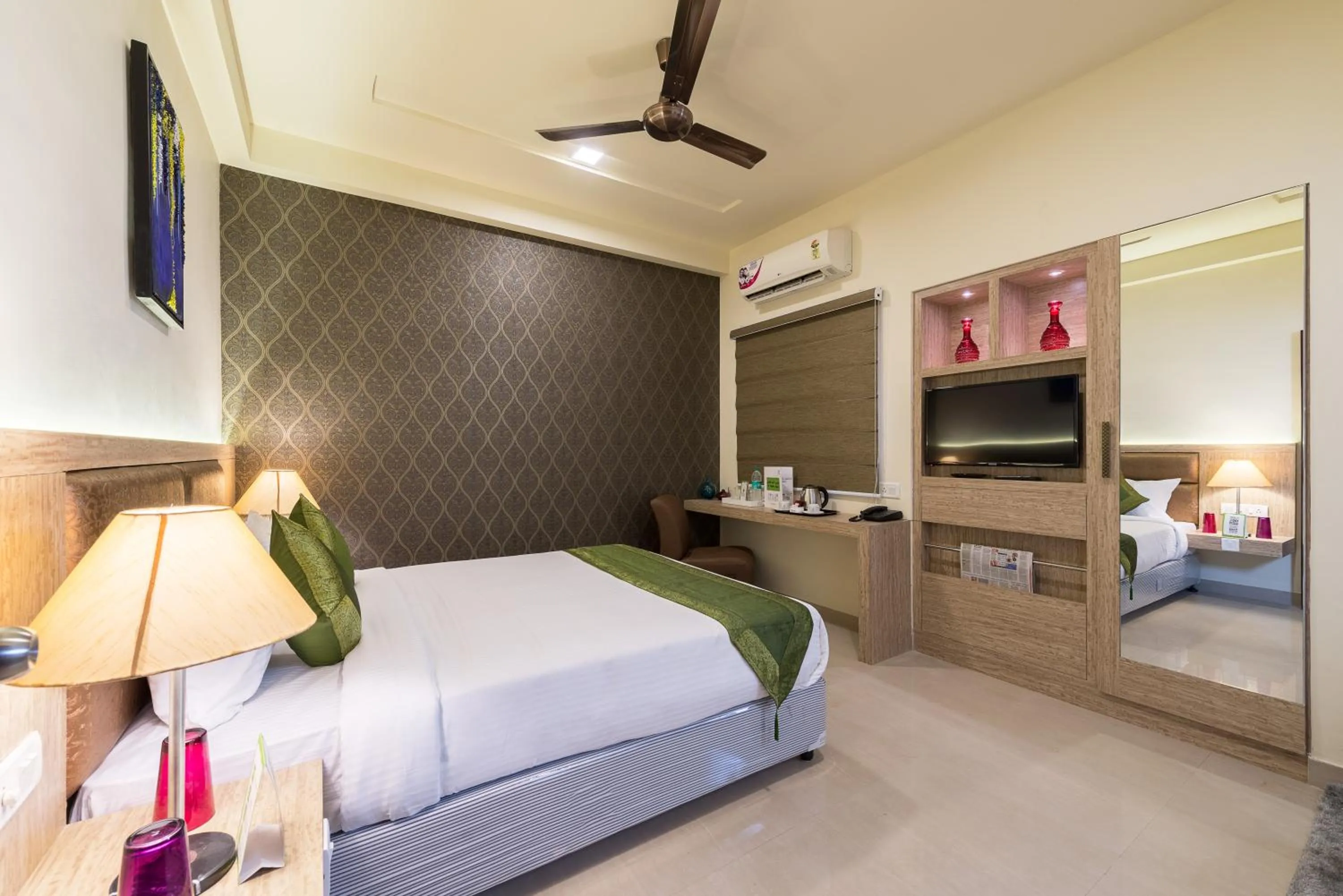 Bedroom, Bed in Treebo Nestlay Casa