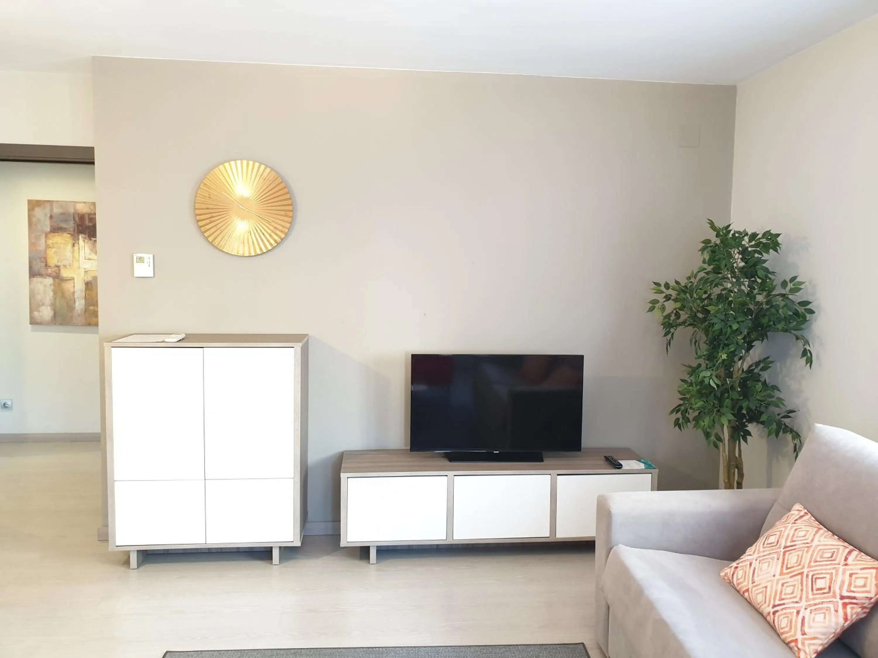 Living room in Apartamentos Real Lleida