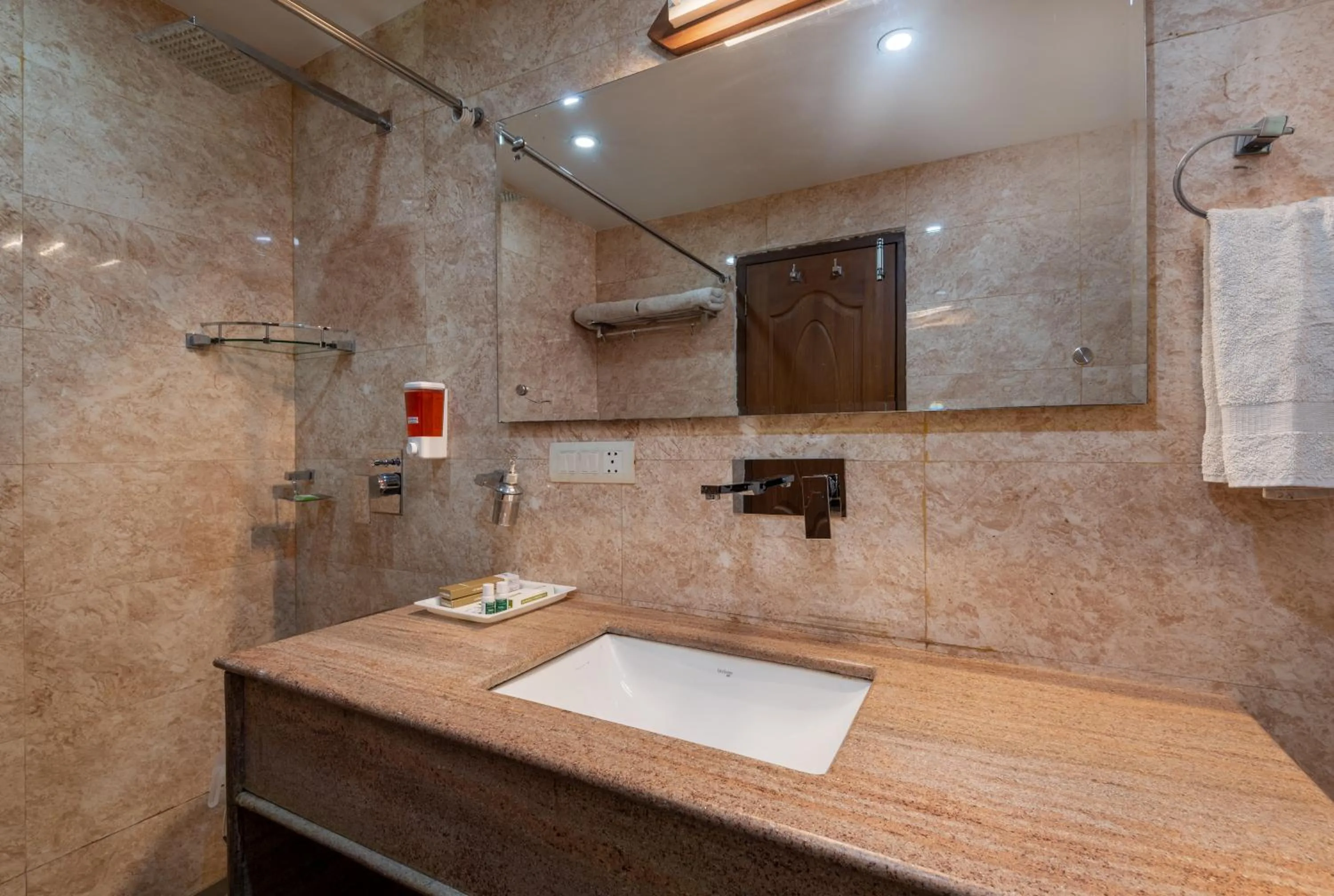 Shower in Rock Castle By DLS Hotels