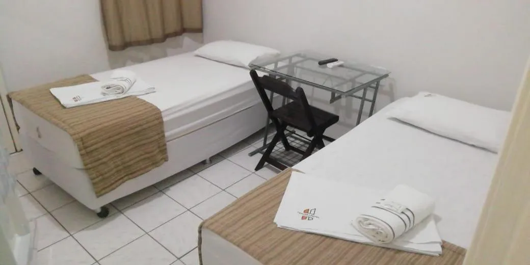 Bed in Center 1 Hotel