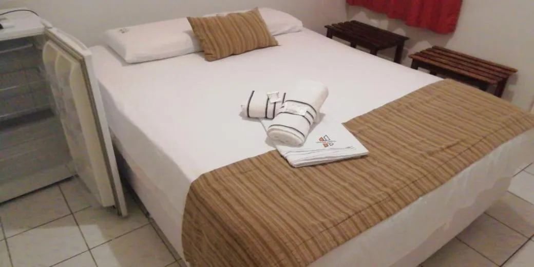 Bed in Center 1 Hotel