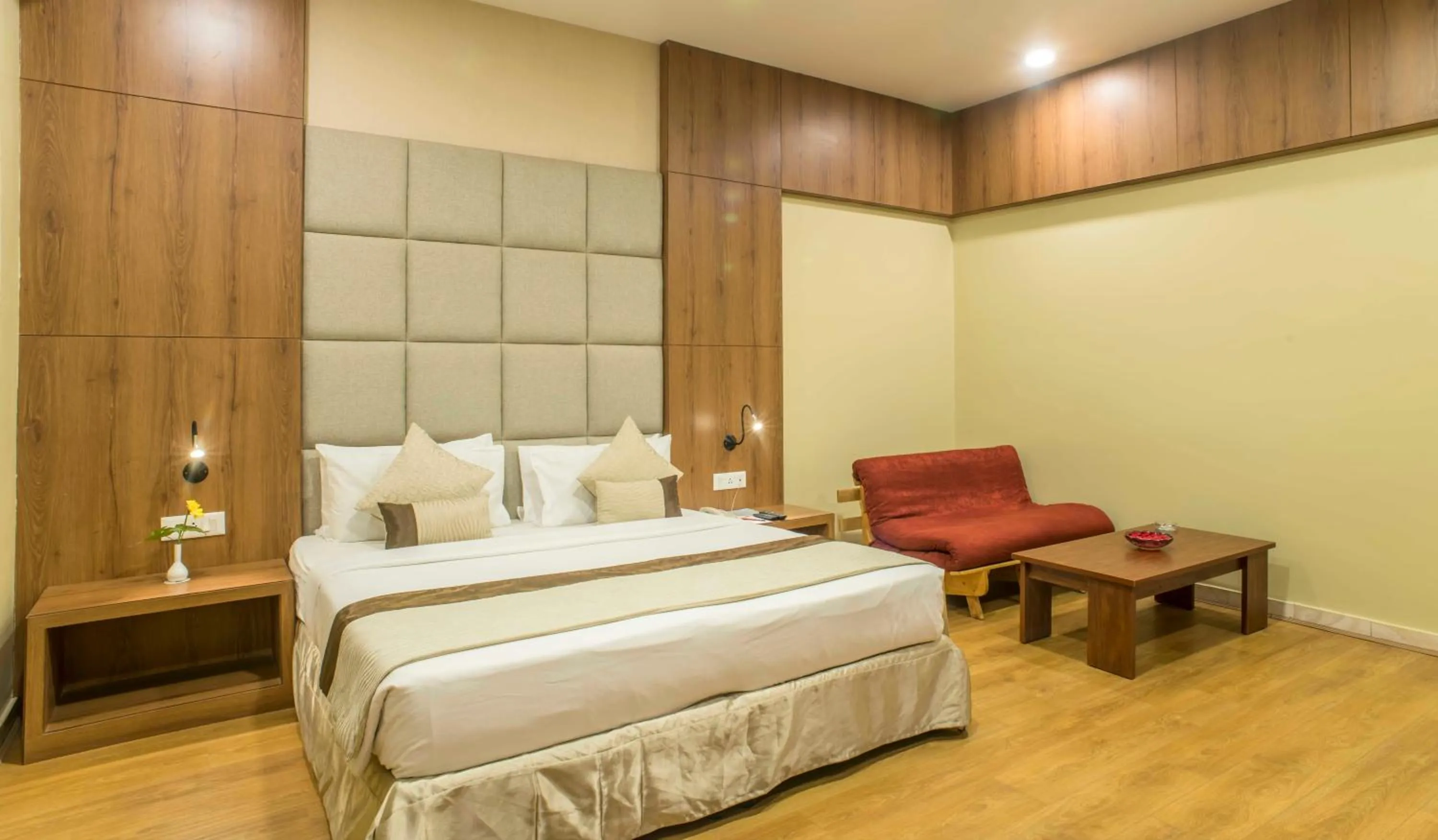 Bed in The Citi Residenci Hotel - Durgapur