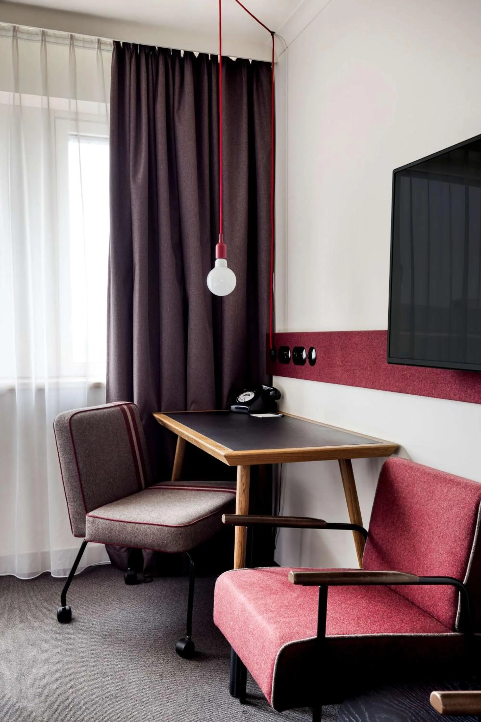 Bedroom in pentahotel Brussels City Centre