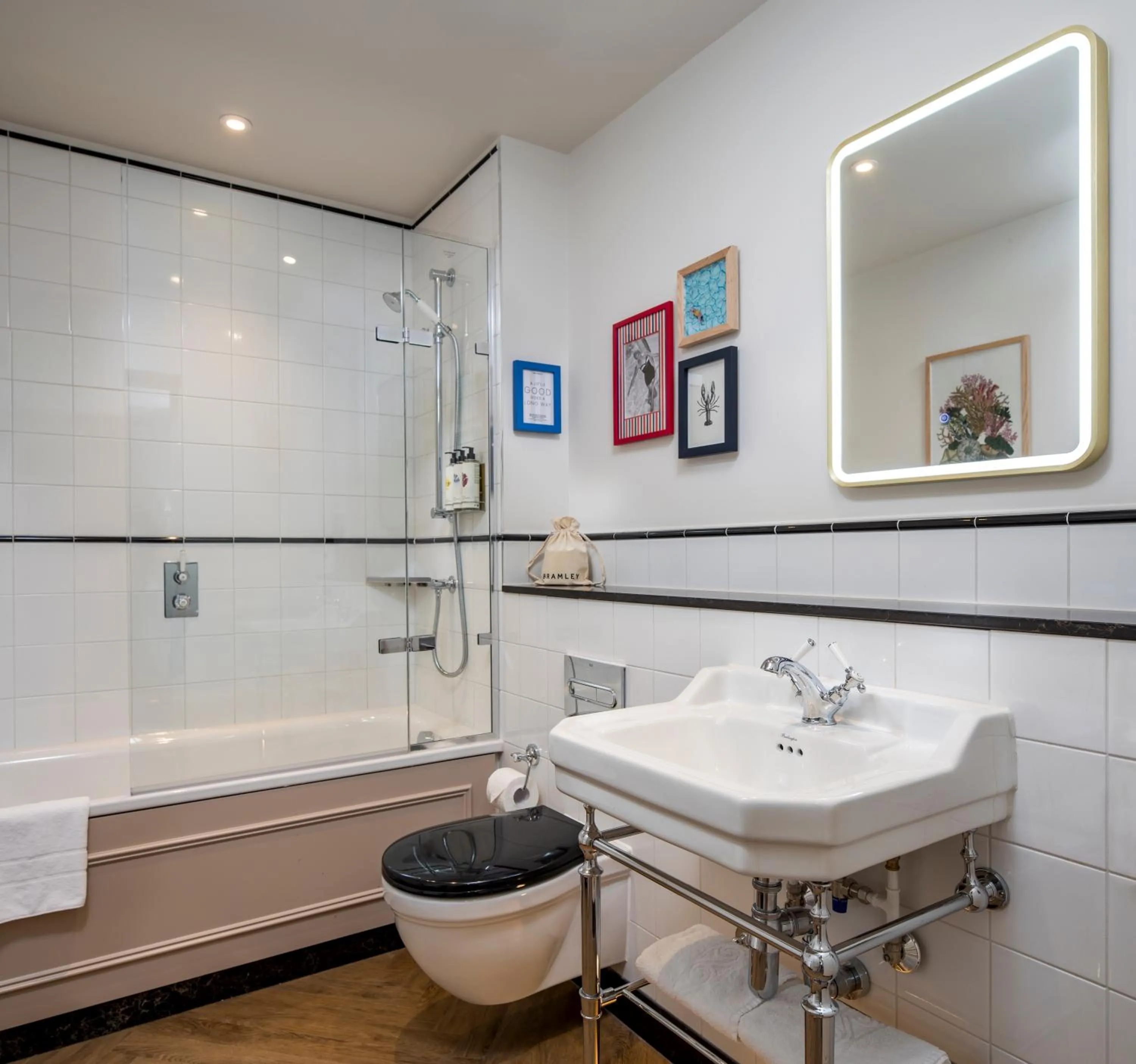 Shower in The White Horses by Everly Hotels Collection