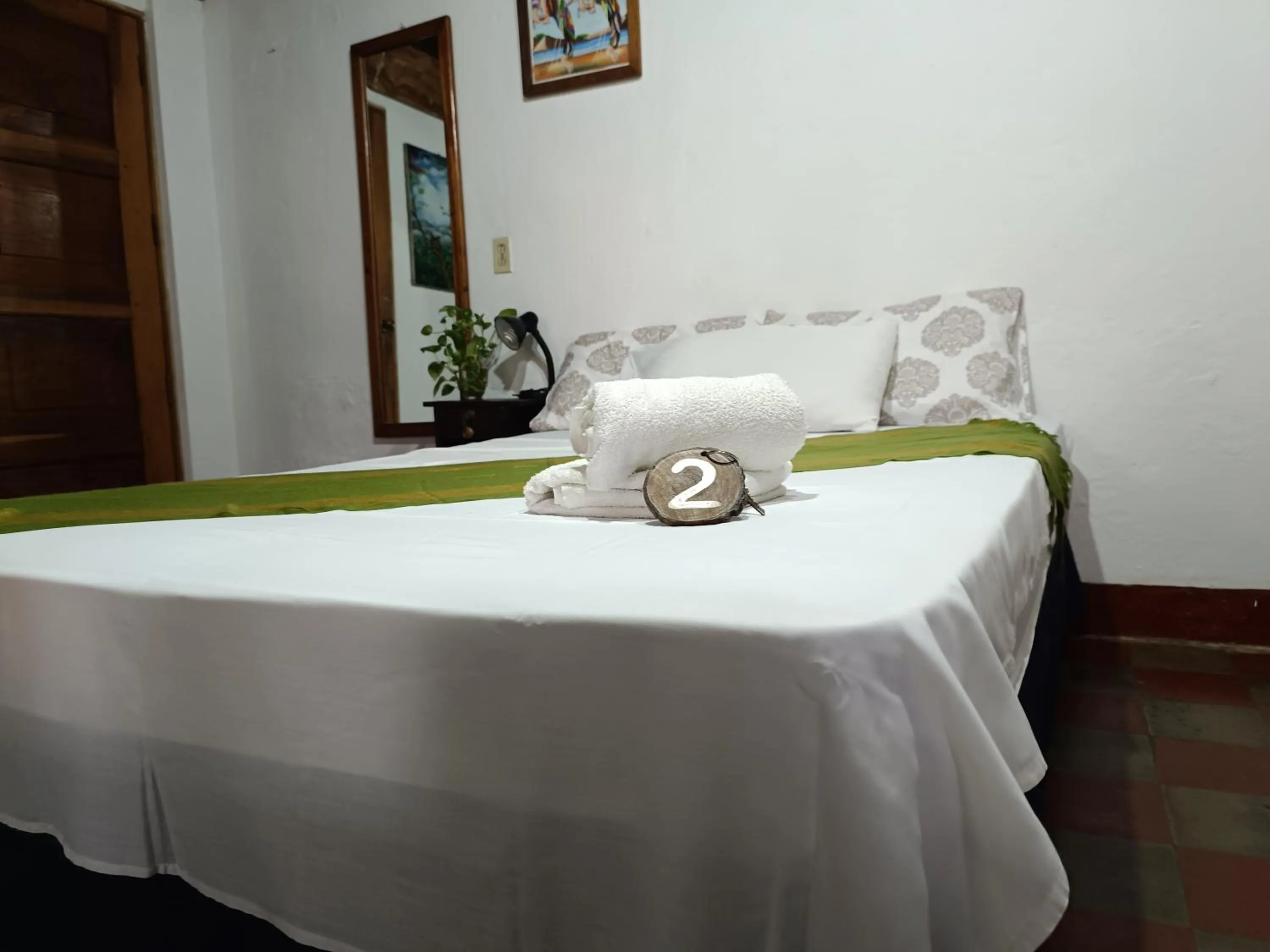 Bed in Casa de Los Berrios