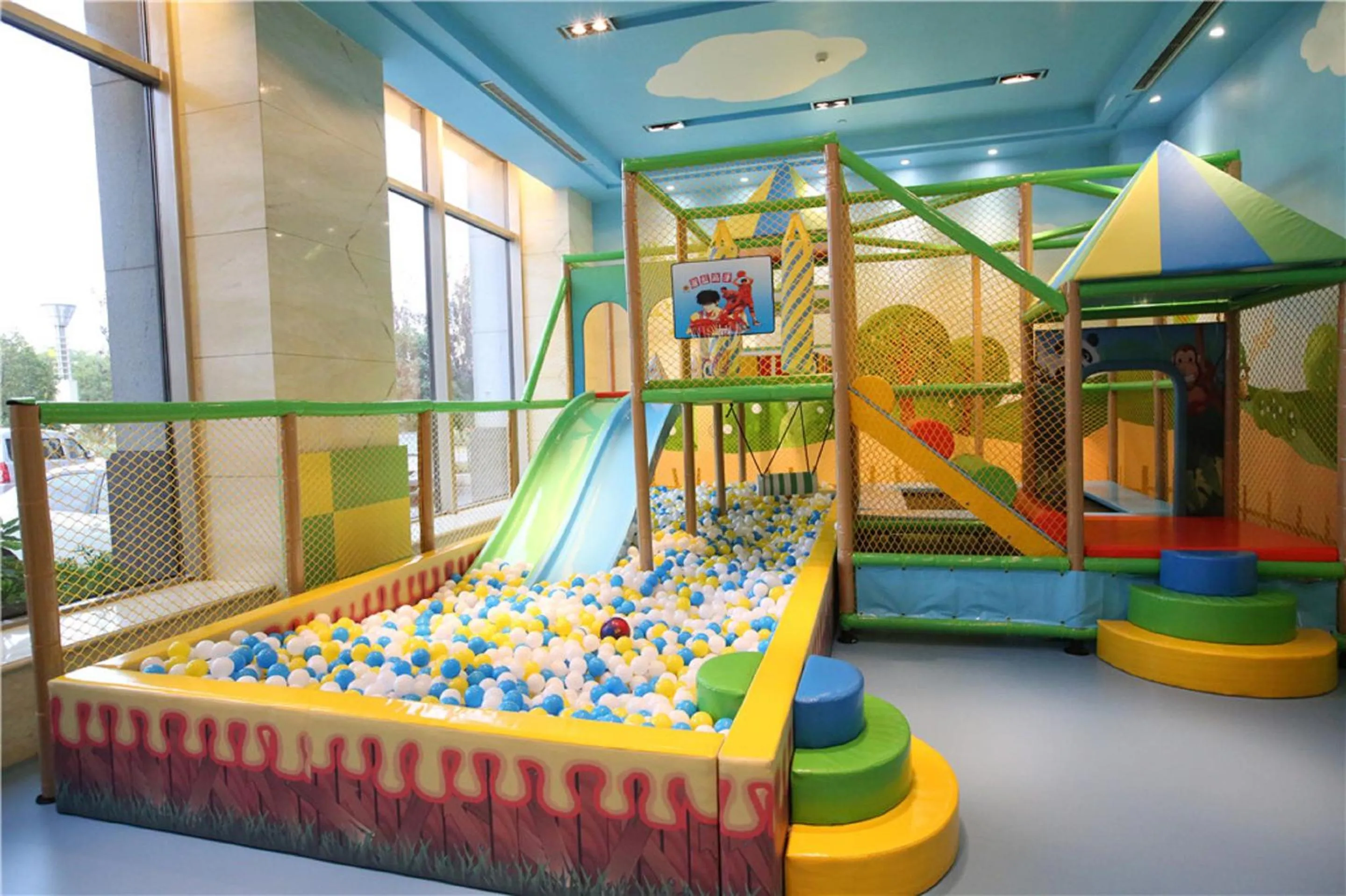 Children play ground in Ramada Plaza Qiandeng Kunshan