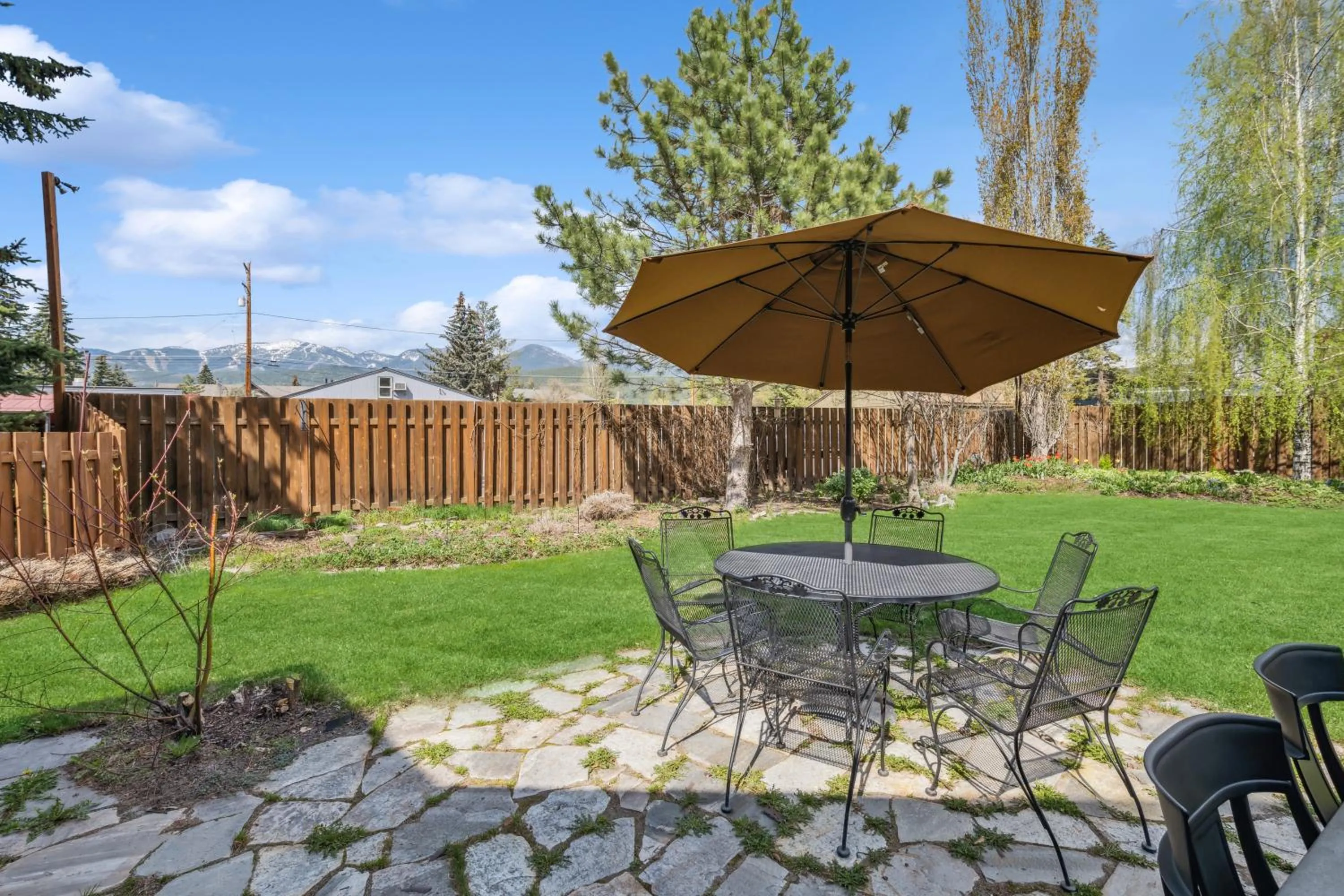 Patio in Good Medicine Lodge