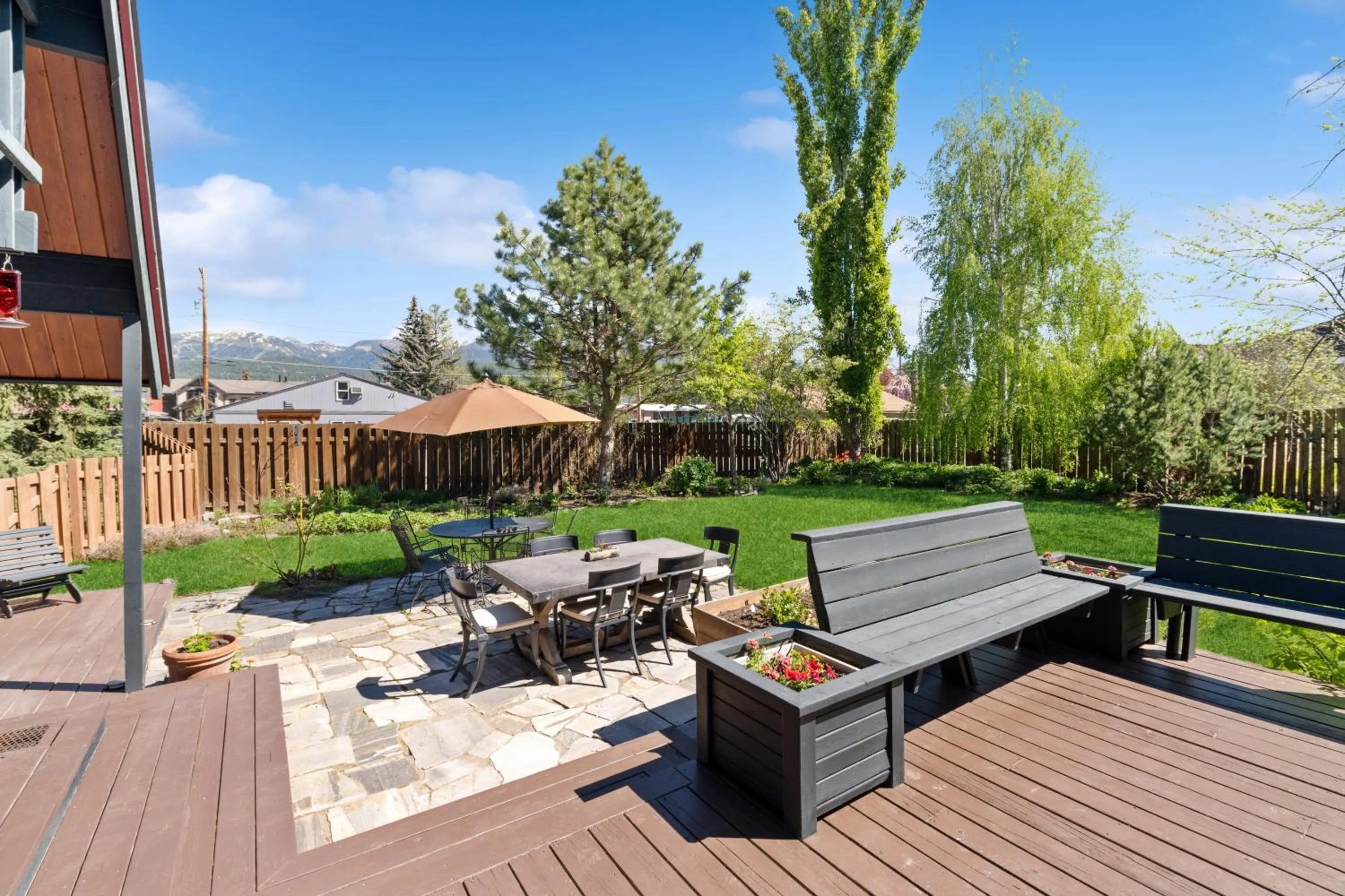 Patio in Good Medicine Lodge