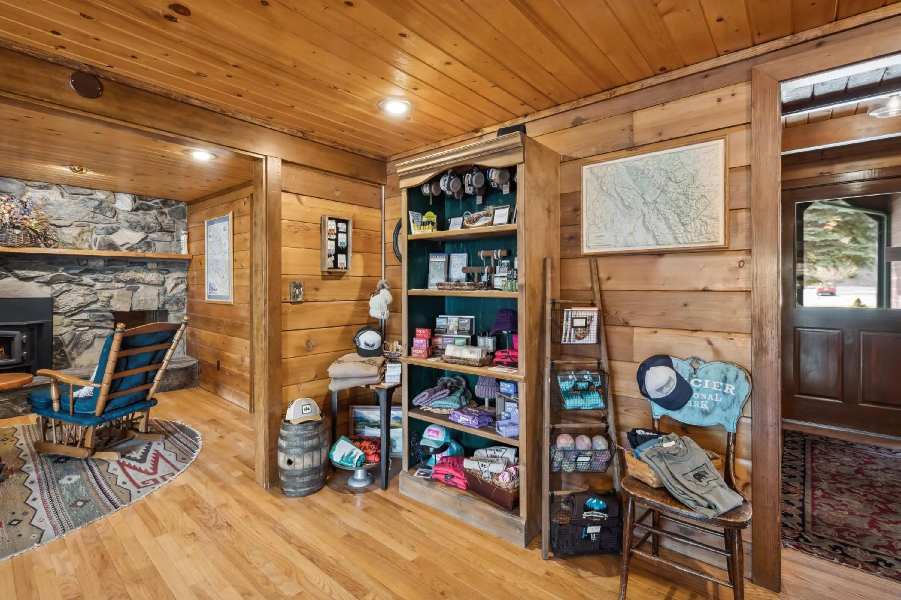 Lobby or reception in Good Medicine Lodge