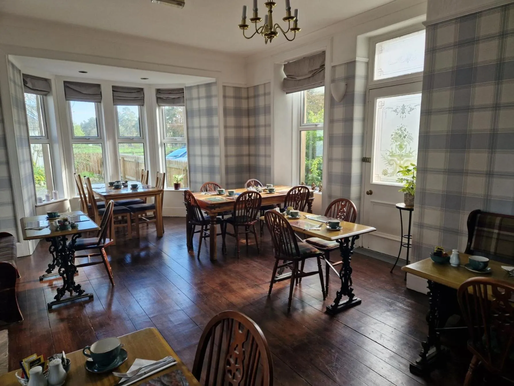 Breakfast in Strathardle Lodge